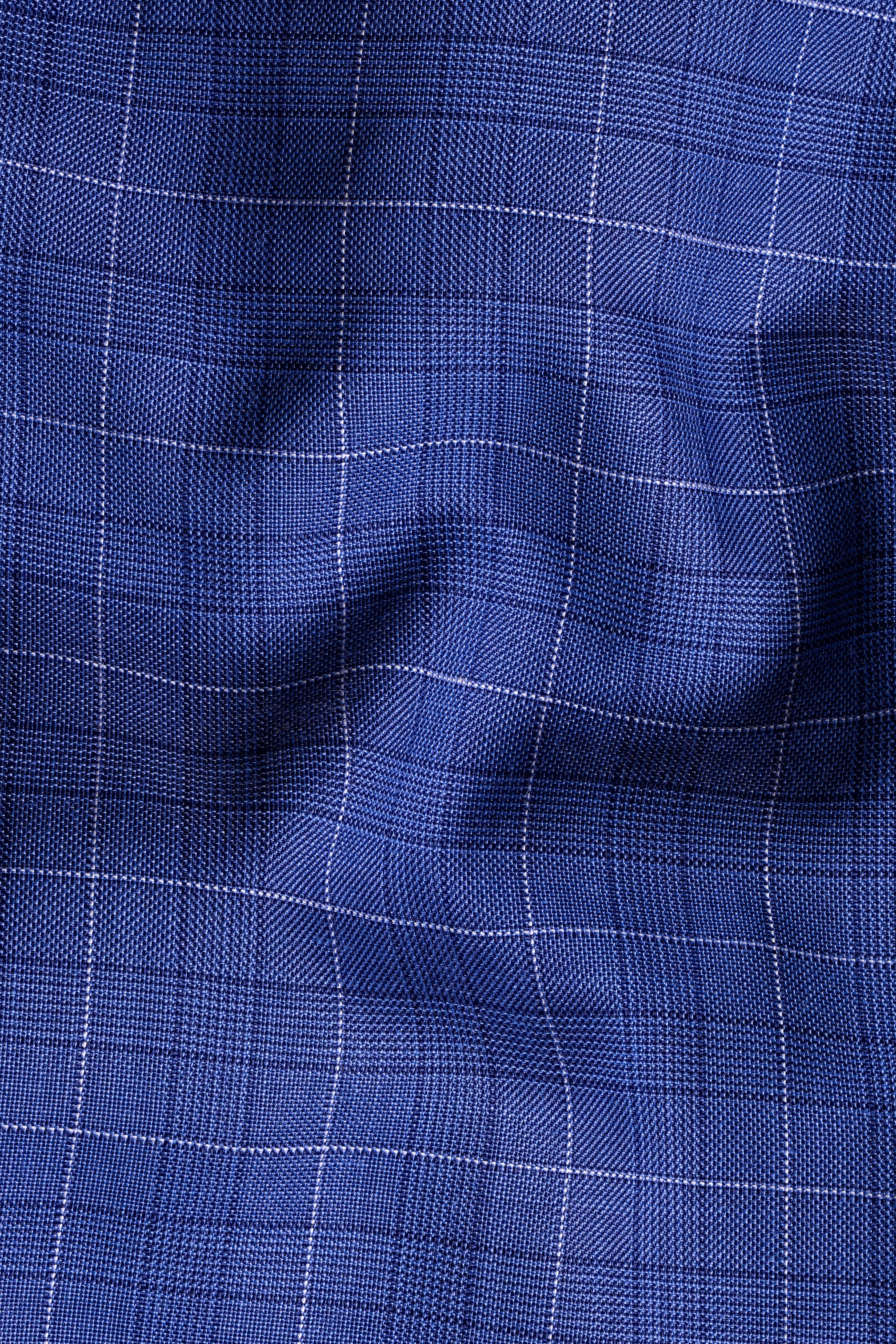 Yonder Blue Plaid Wool Rich Double Breasted Suit ST2944-DB-36,ST2944-DB-38,ST2944-DB-40,ST2944-DB-42,ST2944-DB-44,ST2944-DB-46,ST2944-DB-48,ST2944-DB-50,ST2944-DB-52,ST2944-DB-54,ST2944-DB-56,ST2944-DB-58,ST2944-DB-60