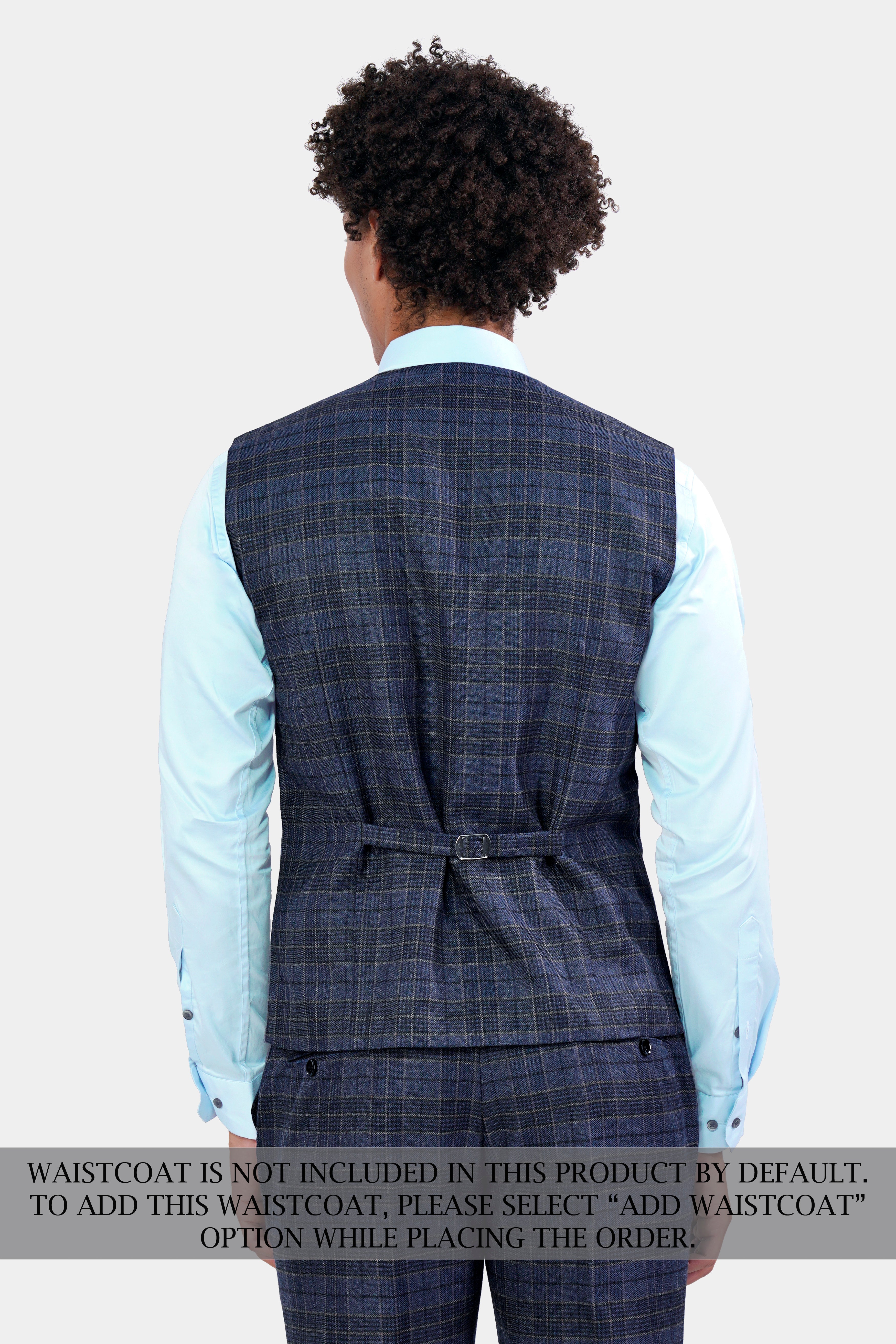 Aegean Blue and Ebony Clay Blue Plaid Tweed Double Breasted Suit ST2945-DB-36,ST2945-DB-38,ST2945-DB-40,ST2945-DB-42,ST2945-DB-44,ST2945-DB-46,ST2945-DB-48,ST2945-DB-50,ST2945-DB-52,ST2945-DB-54,ST2945-DB-56,ST2945-DB-58,ST2945-DB-60