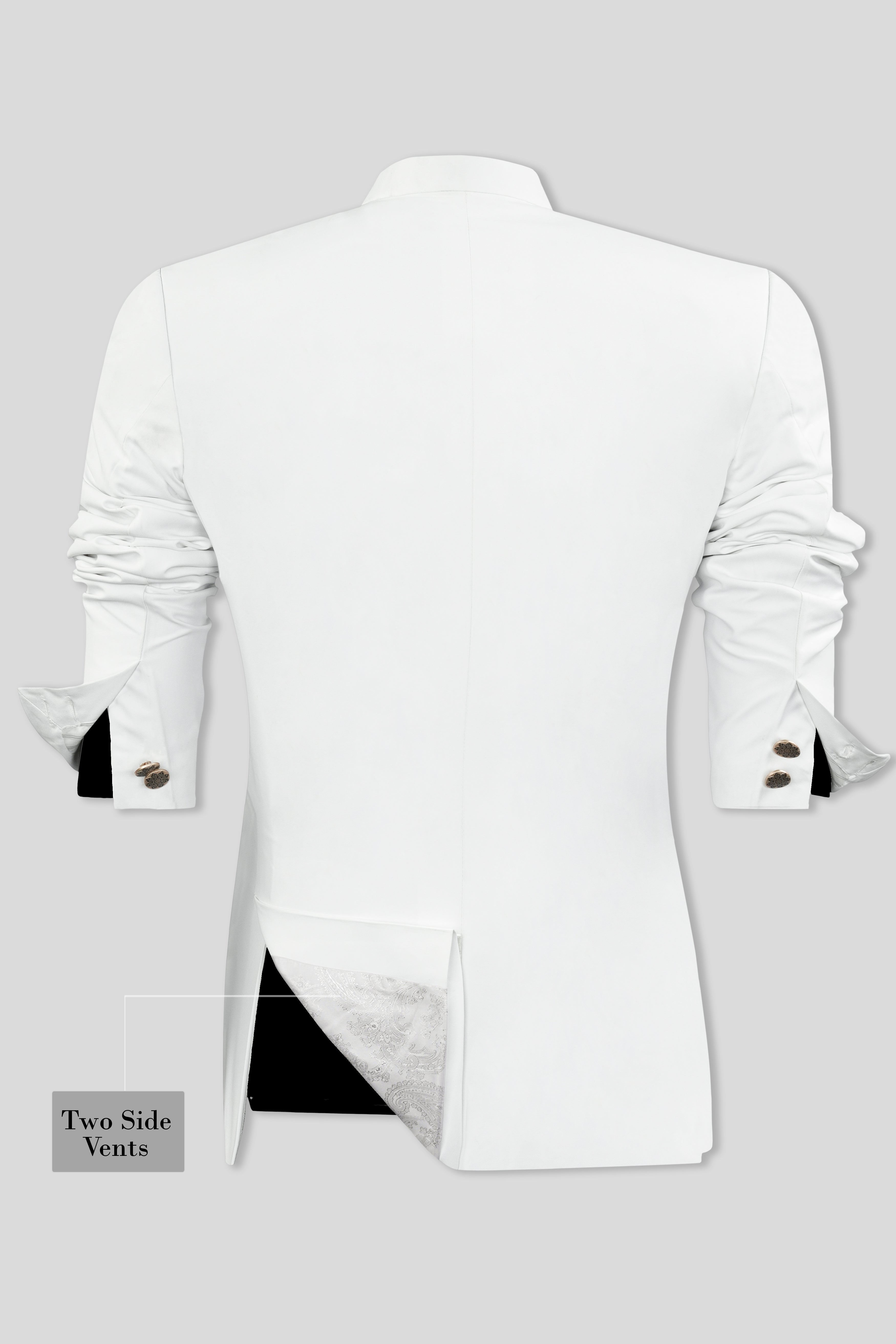 Bright White Wool Rich Bandhgala Designer Suit ST2993-BG-D41-36, ST2993-BG-D41-38, ST2993-BG-D41-40, ST2993-BG-D41-42, ST2993-BG-D41-44, ST2993-BG-D41-46, ST2993-BG-D41-48, ST2993-BG-D41-50, ST2993-BG-D41-52, ST2993-BG-D41-54, ST2993-BG-D41-56, ST2993-BG-D41-58, ST2993-BG-D41-60