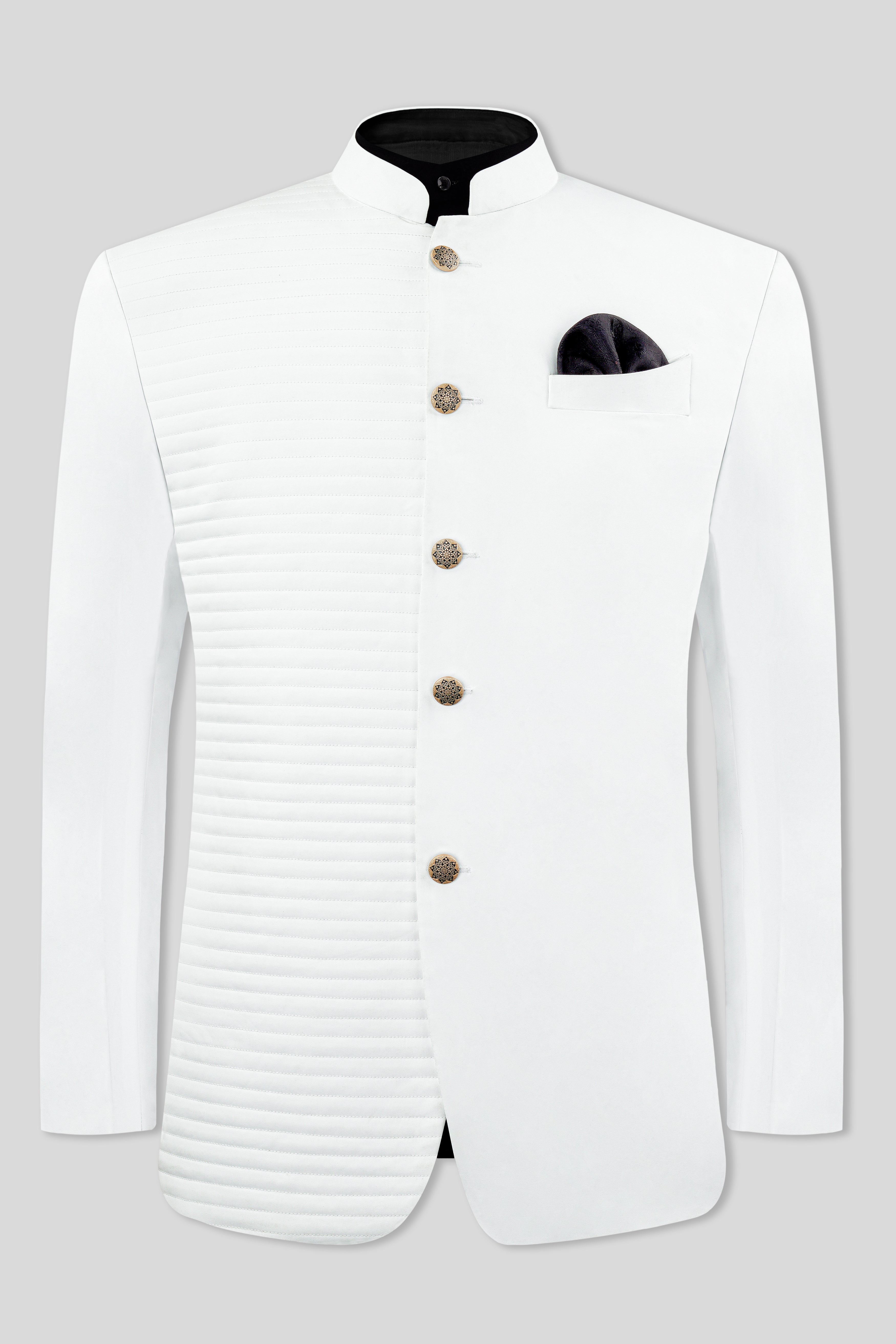 Bright White Wool Rich Bandhgala Suit ST2994-BG-D168-36, ST2994-BG-D168-38, ST2994-BG-D168-40, ST2994-BG-D168-42, ST2994-BG-D168-44, ST2994-BG-D168-46, ST2994-BG-D168-48, ST2994-BG-D168-50, ST2994-BG-D168-52, ST2994-BG-D168-54, ST2994-BG-D168-56, ST2994-BG-D168-58, ST2994-BG-D168-60