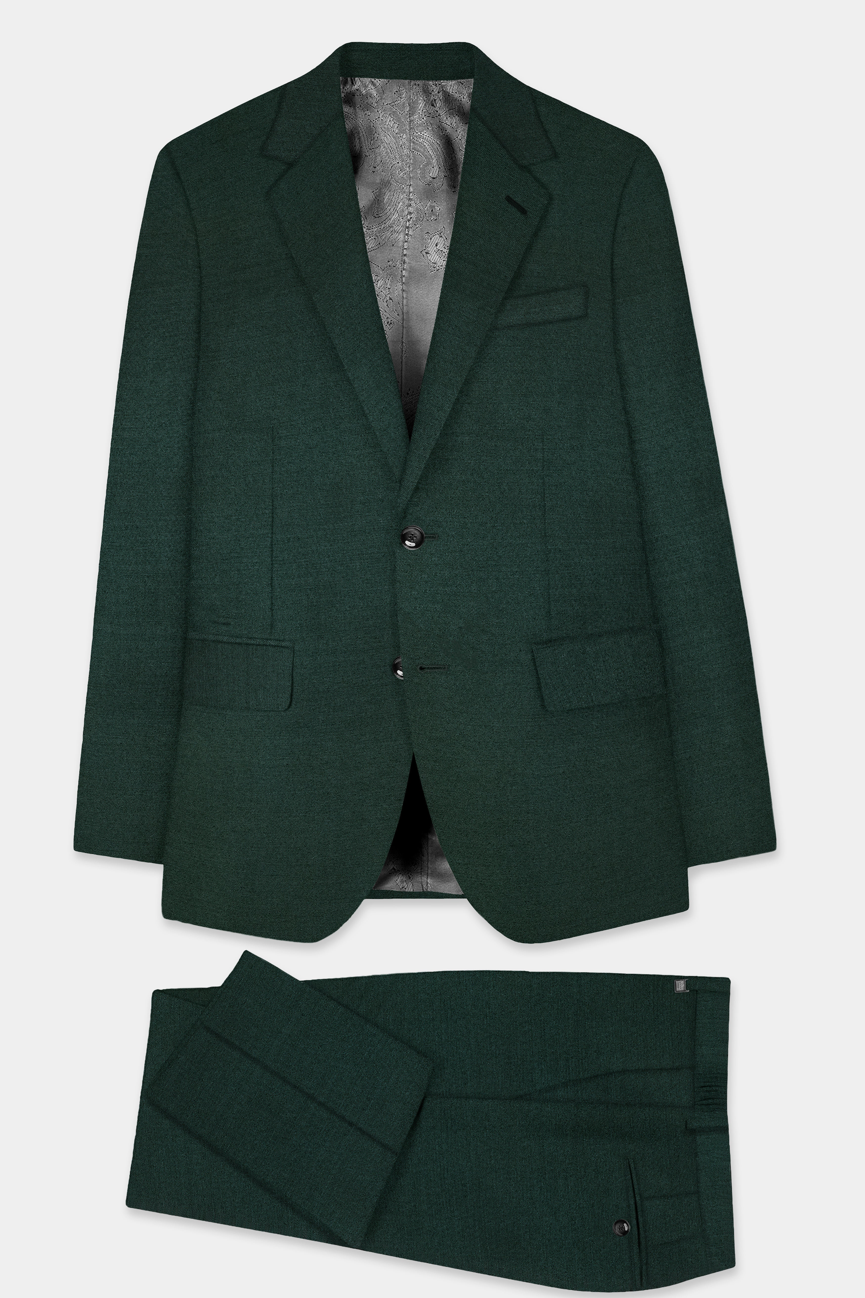 Dianne Green Wool Rich Single Breasted Suit