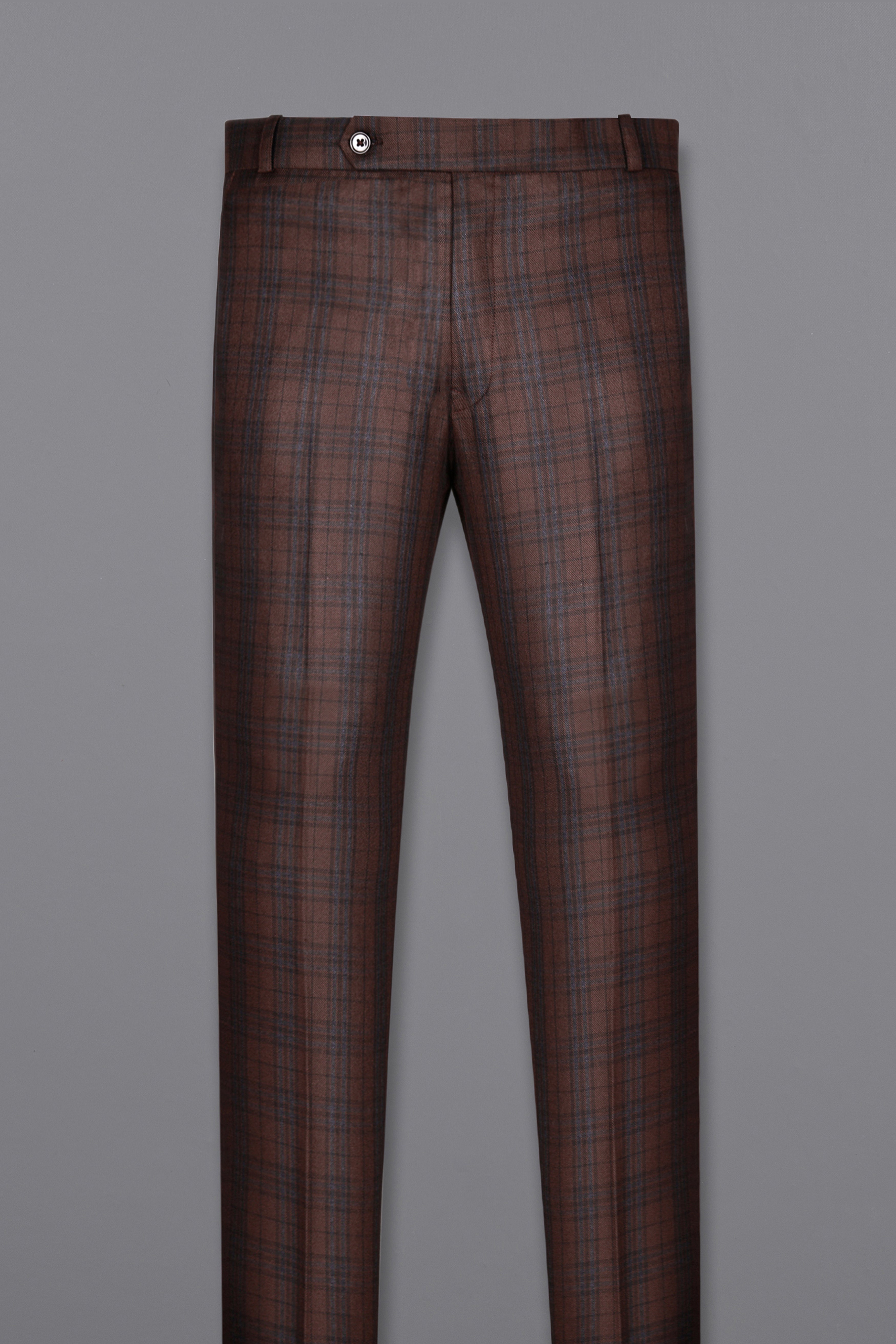 Gingerbread Plaid Wool blend Suit