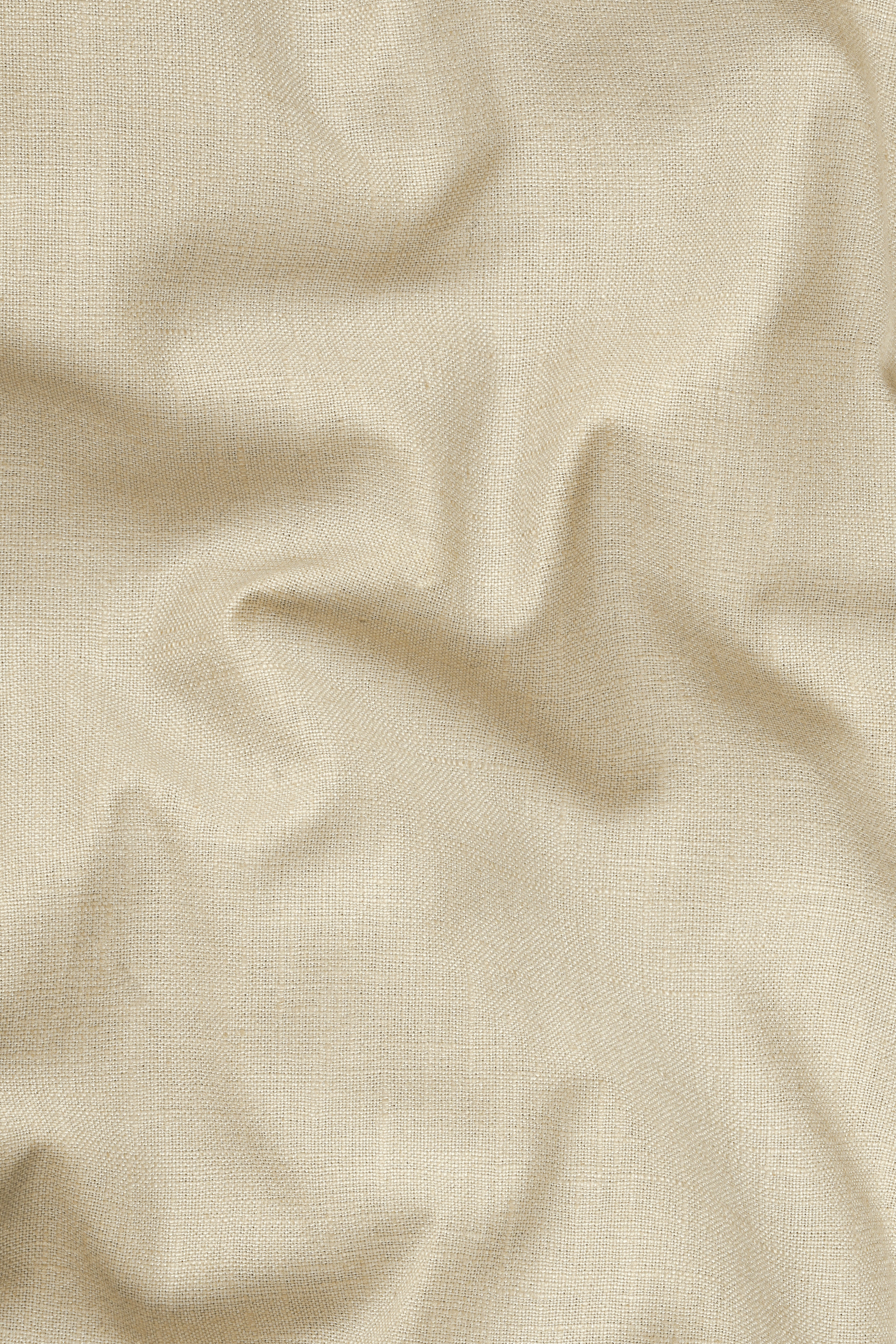 Cashmere Beige Luxurious Linen Double Breasted Sports Suit