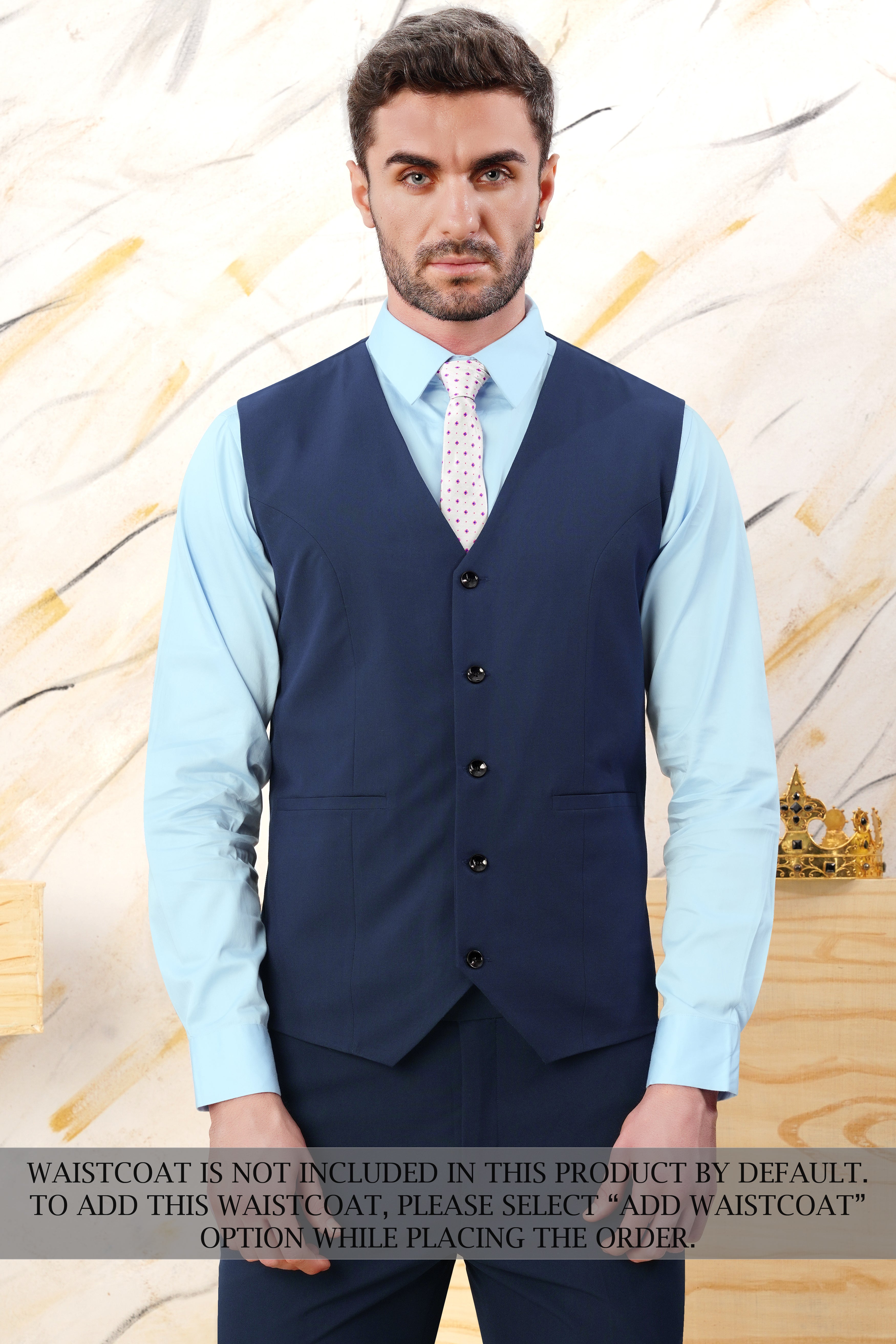 Cloud Burst Blue Wool Rich Double Breasted Stretchable Traveler  Suit ST3078-DB-36, ST3078-DB-38, ST3078-DB-40, ST3078-DB-42, ST3078-DB-44, ST3078-DB-46, ST3078-DB-48, ST3078-DB-50, ST3078-DB-52, ST3078-DB-54, ST3078-DB-56, ST3078-DB-58, ST3078-DB-60