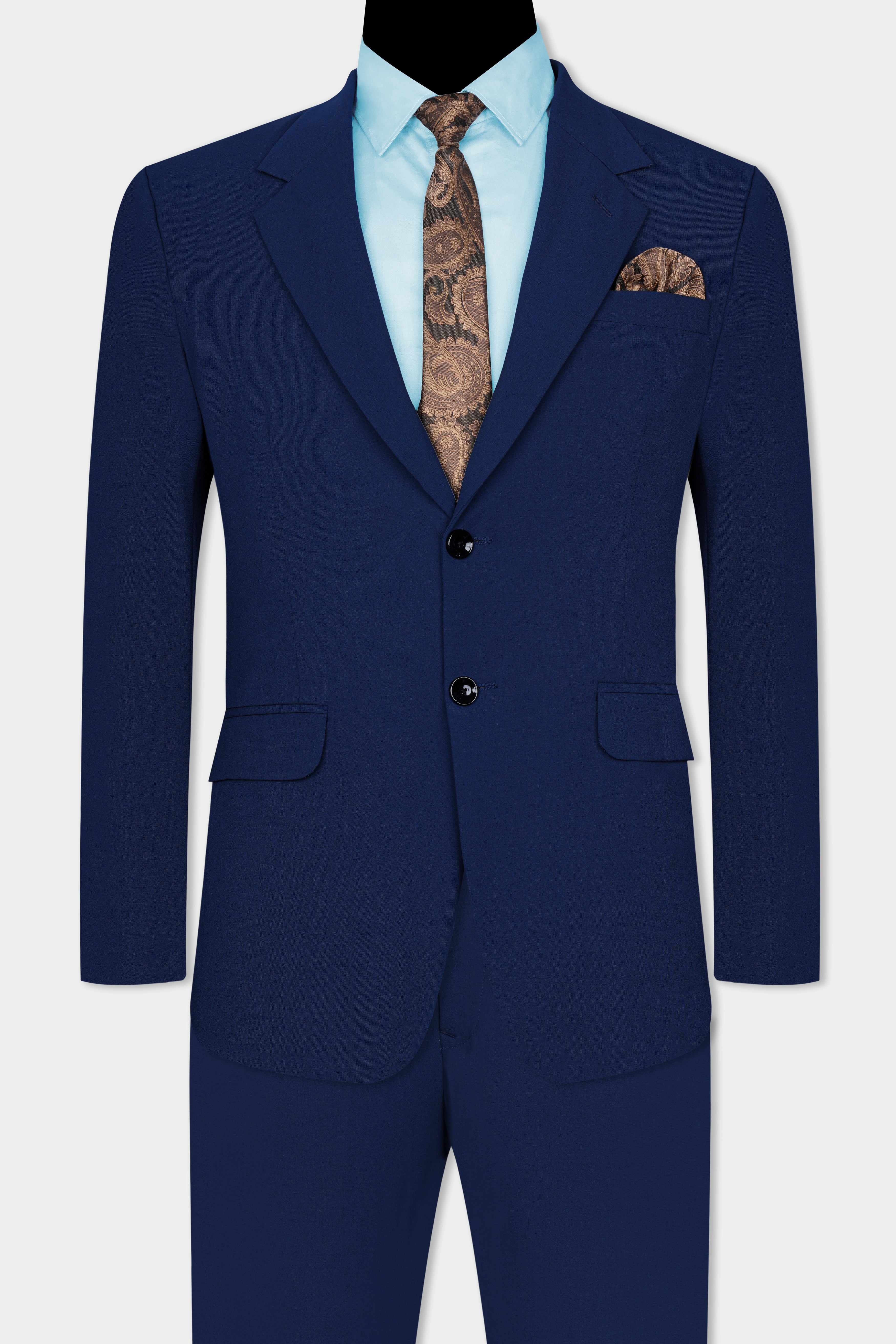 Midnight Blue Wool Rich Stretchable Traveler Suit ST3081-SB-36, ST3081-SB-38, ST3081-SB-40, ST3081-SB-42, ST3081-SB-44, ST3081-SB-46, ST3081-SB-48, ST3081-SB-50, ST3081-SB-52, ST3081-SB-54, ST3081-SB-56, ST3081-SB-58, ST3081-SB-60