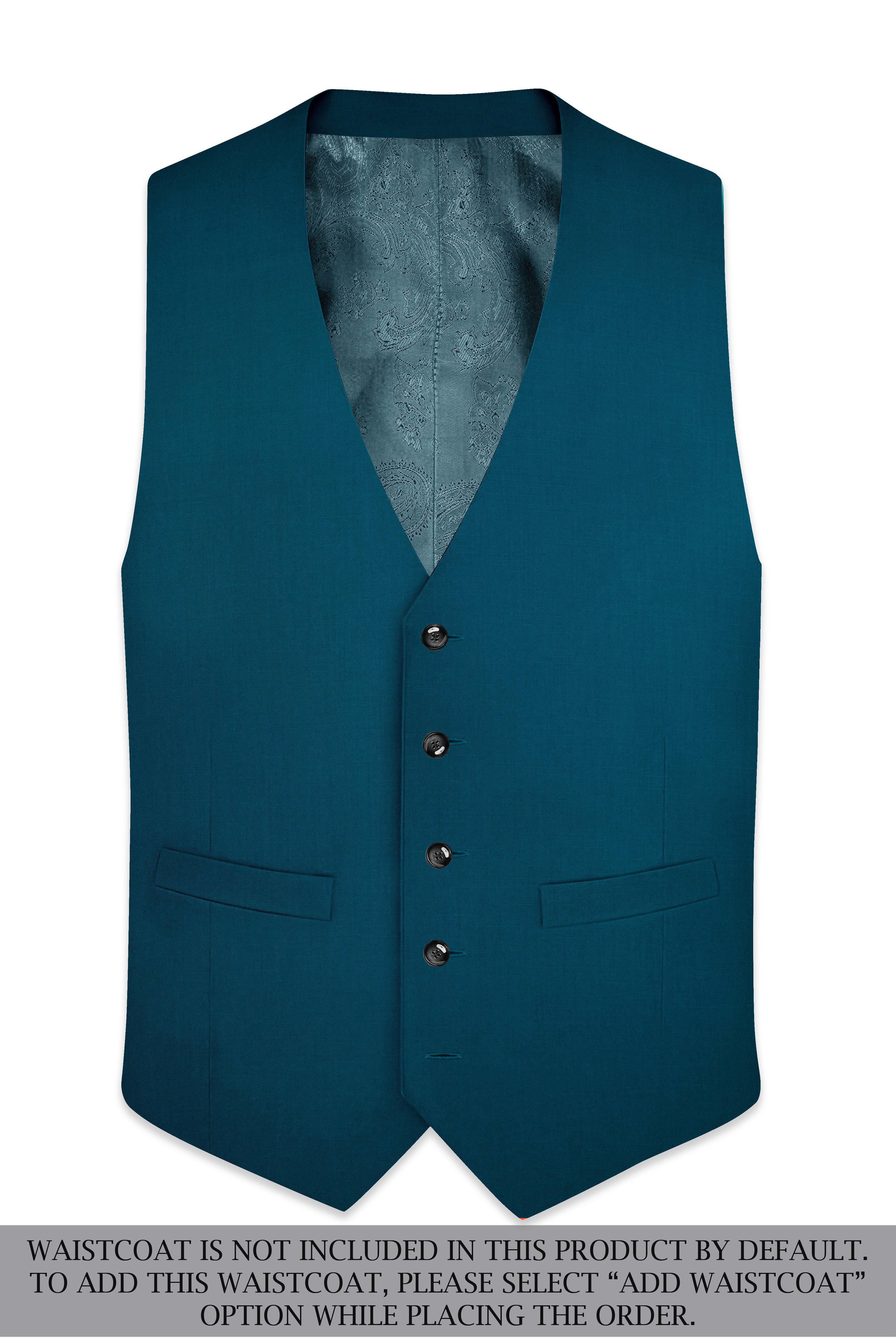 Casal Blue Wool Rich Suit