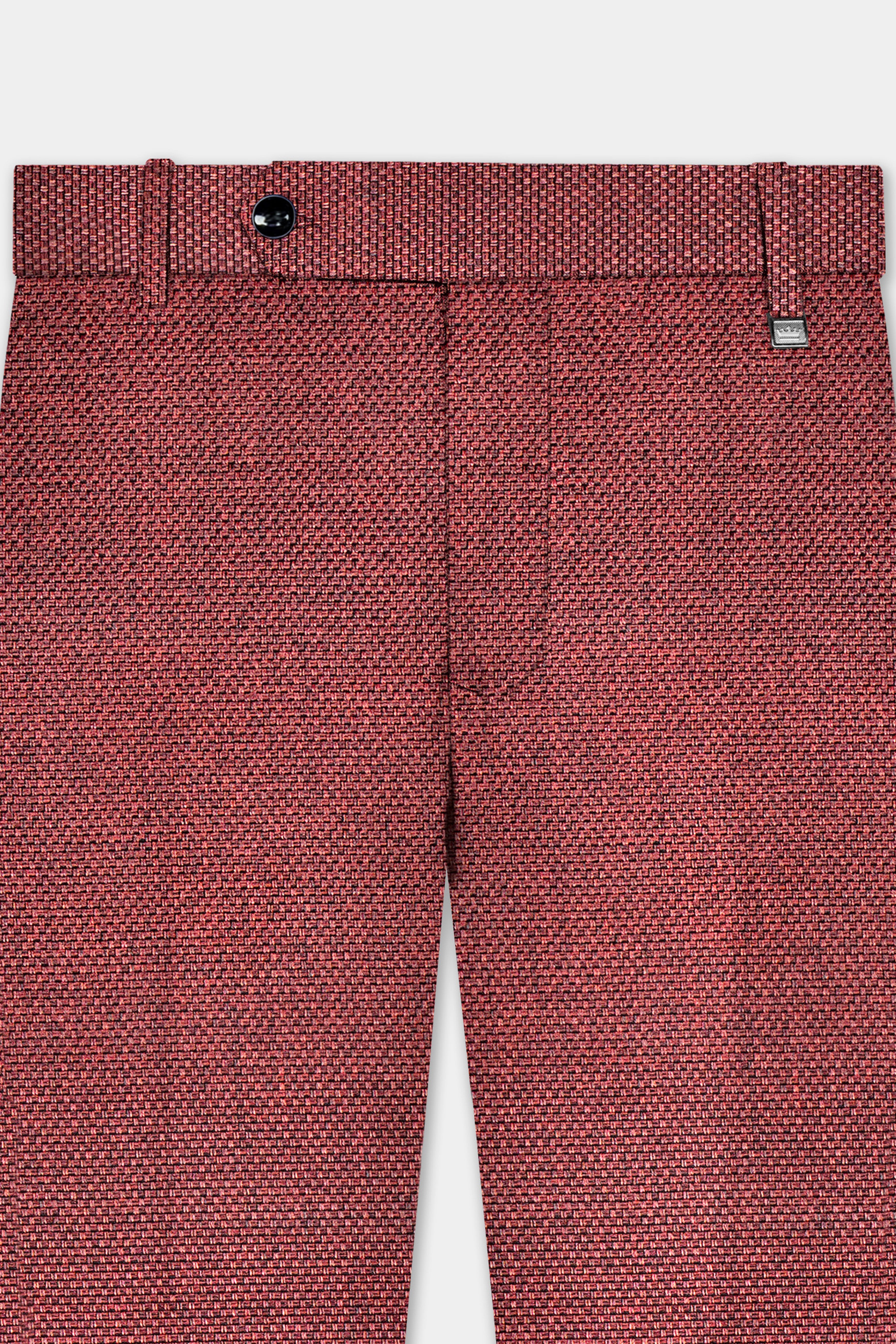 Merlot Red Single Breasted Designer Suit