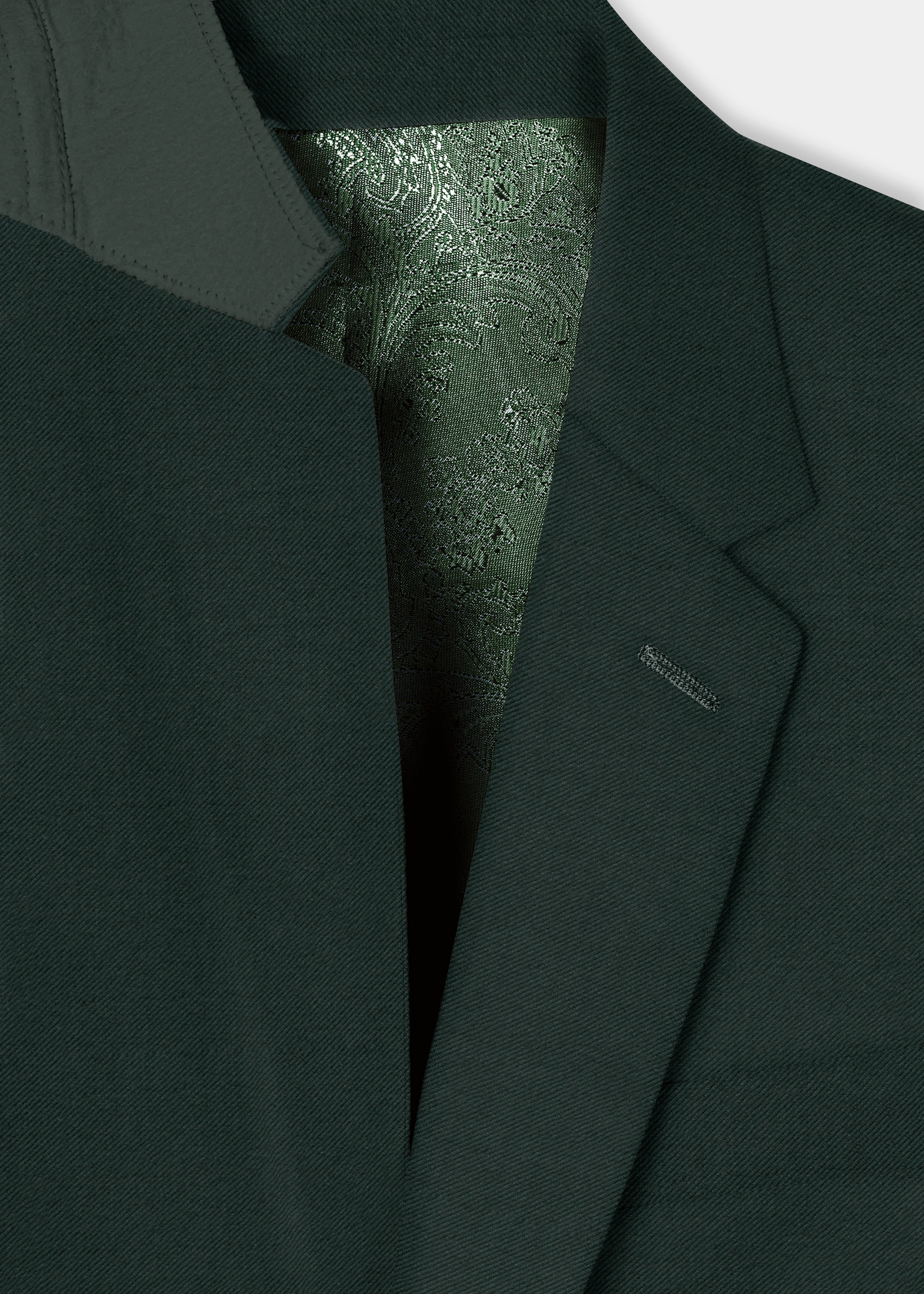 Celtic Green Wool Rich Suit