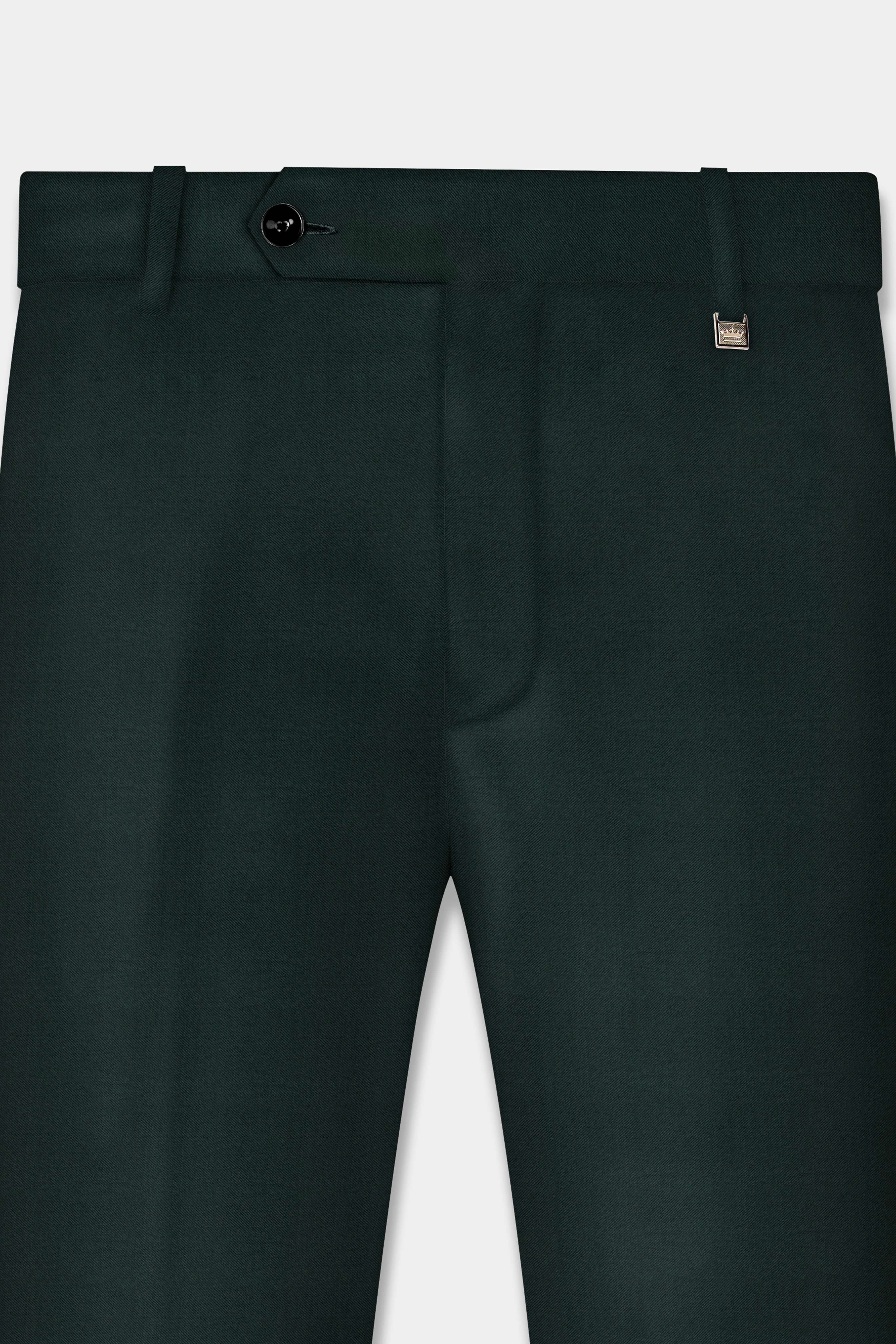 Celtic Green Wool Rich Double Breasted Suit