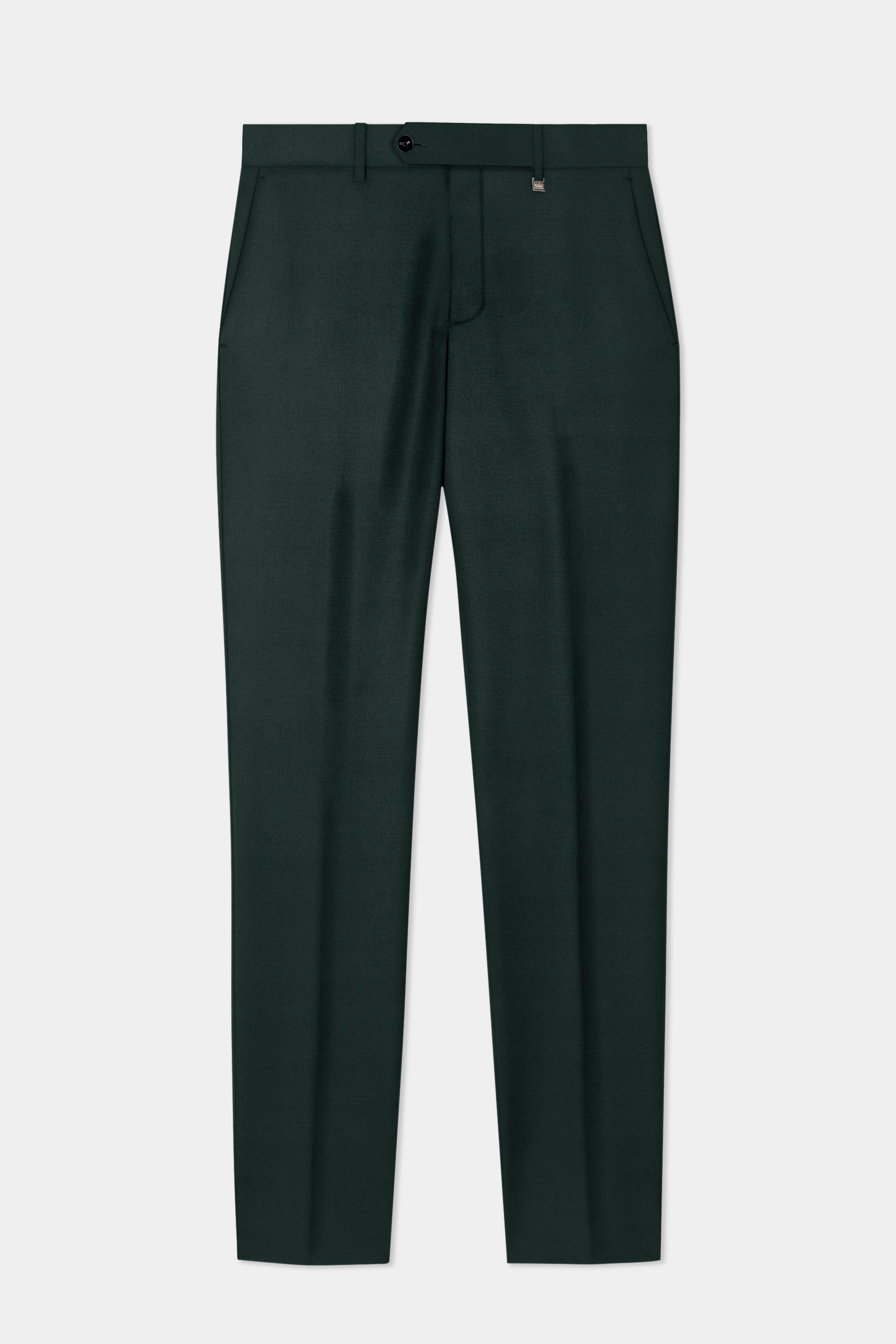 Celtic Green Wool Rich Tuxedo Suit