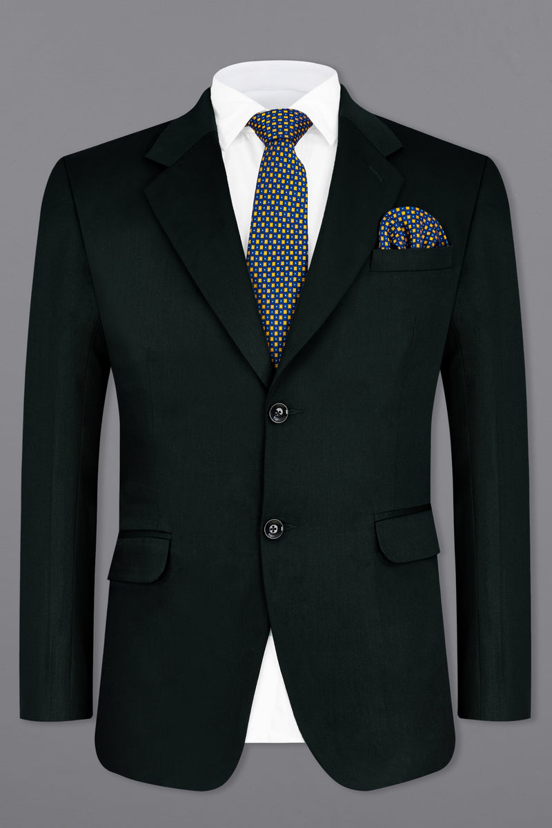 Black Striped Suit