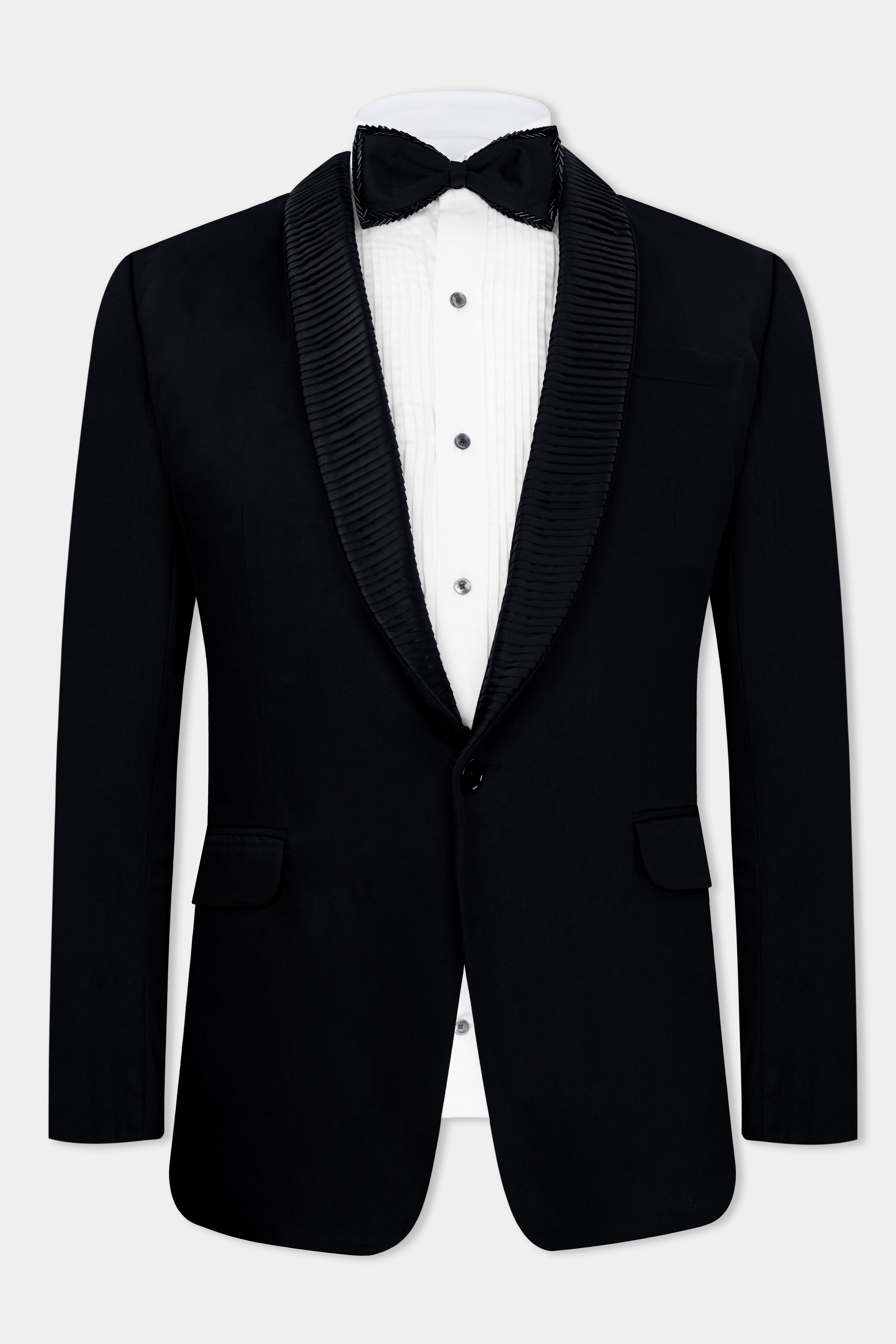 Jade Black Designer Dinner Tuxedo Suit