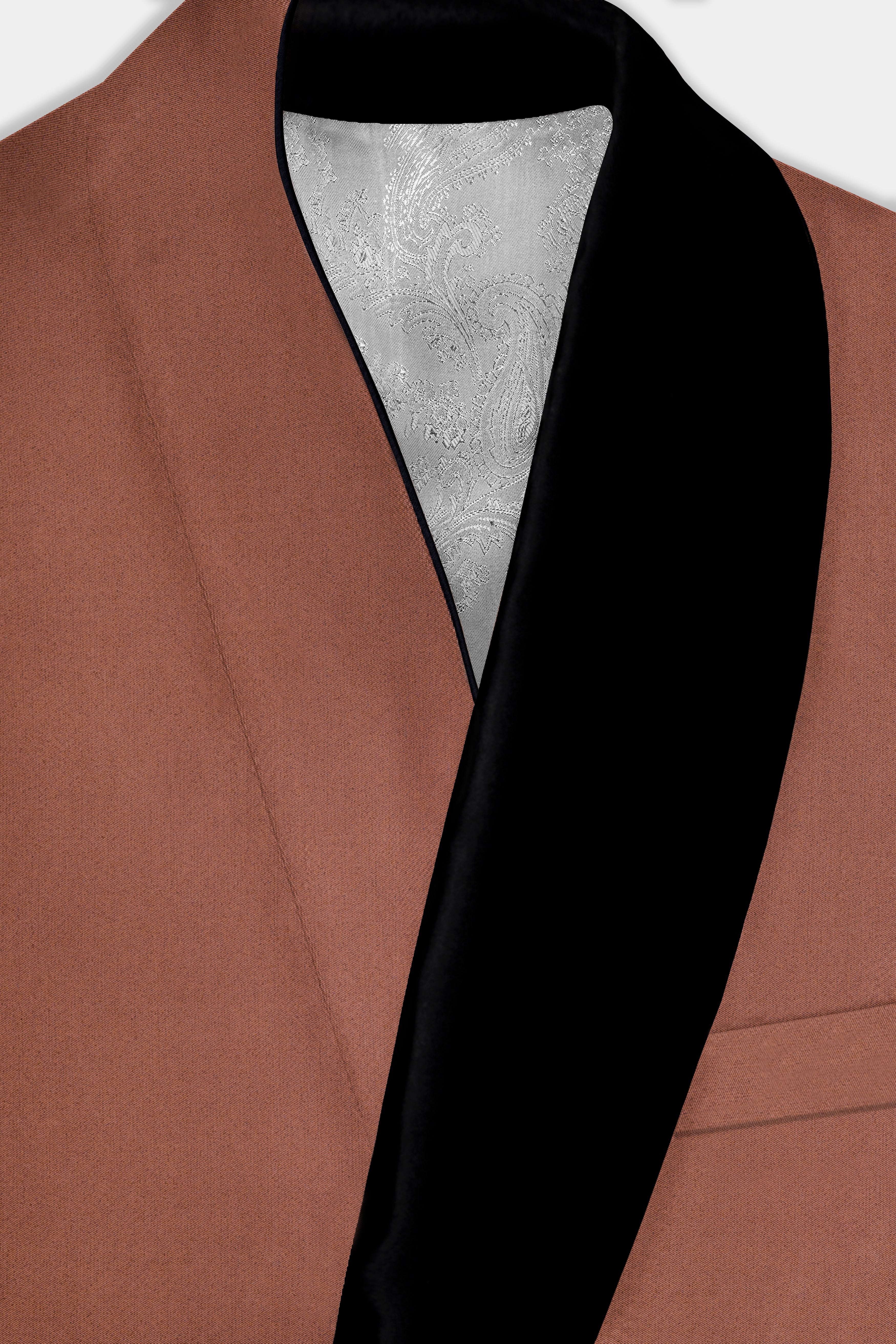 Palliser Brown Wool Rich Tuxedo Suit