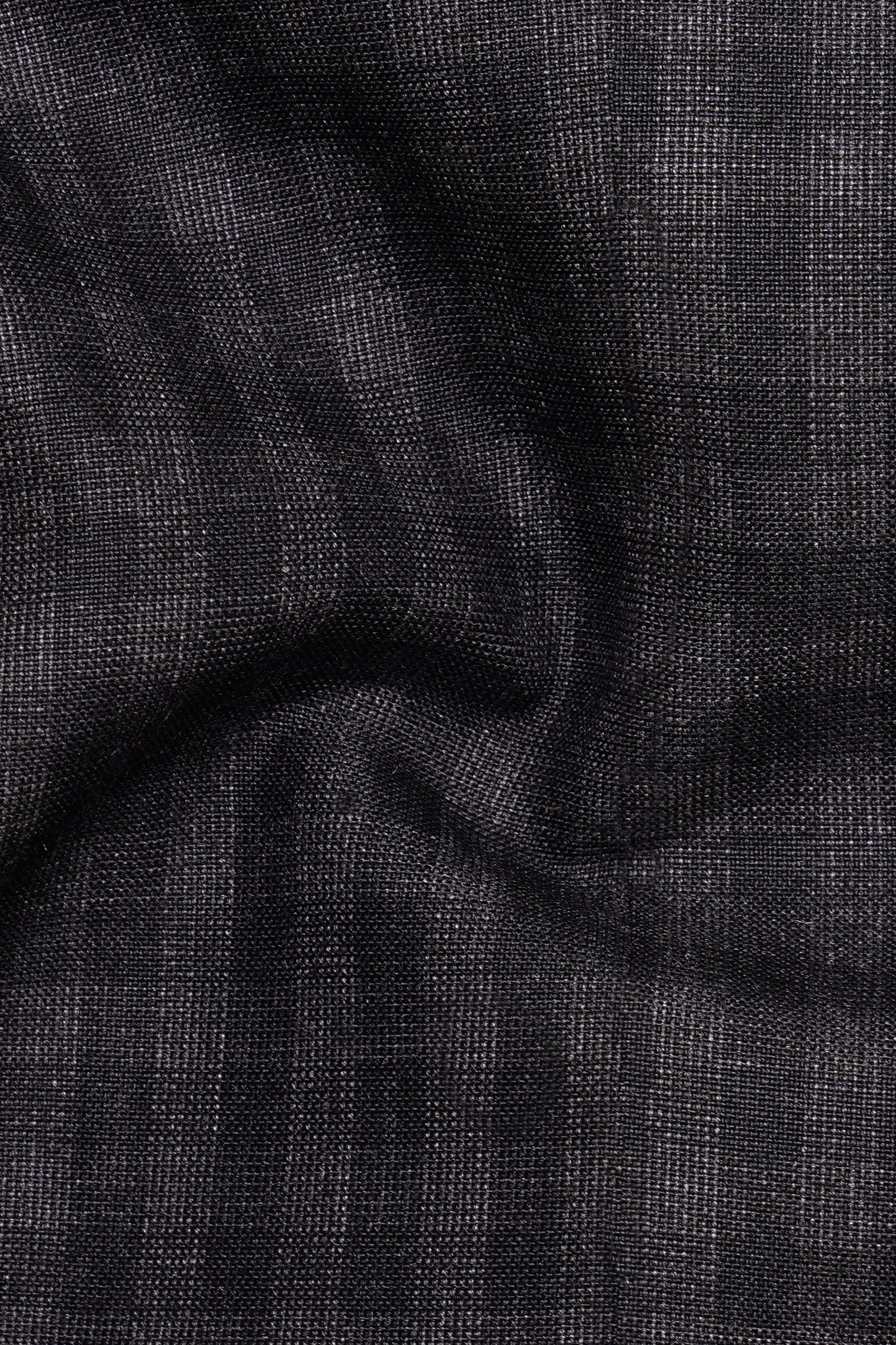 Piano Gray Plaid Wool Blend Double Breasted Suit