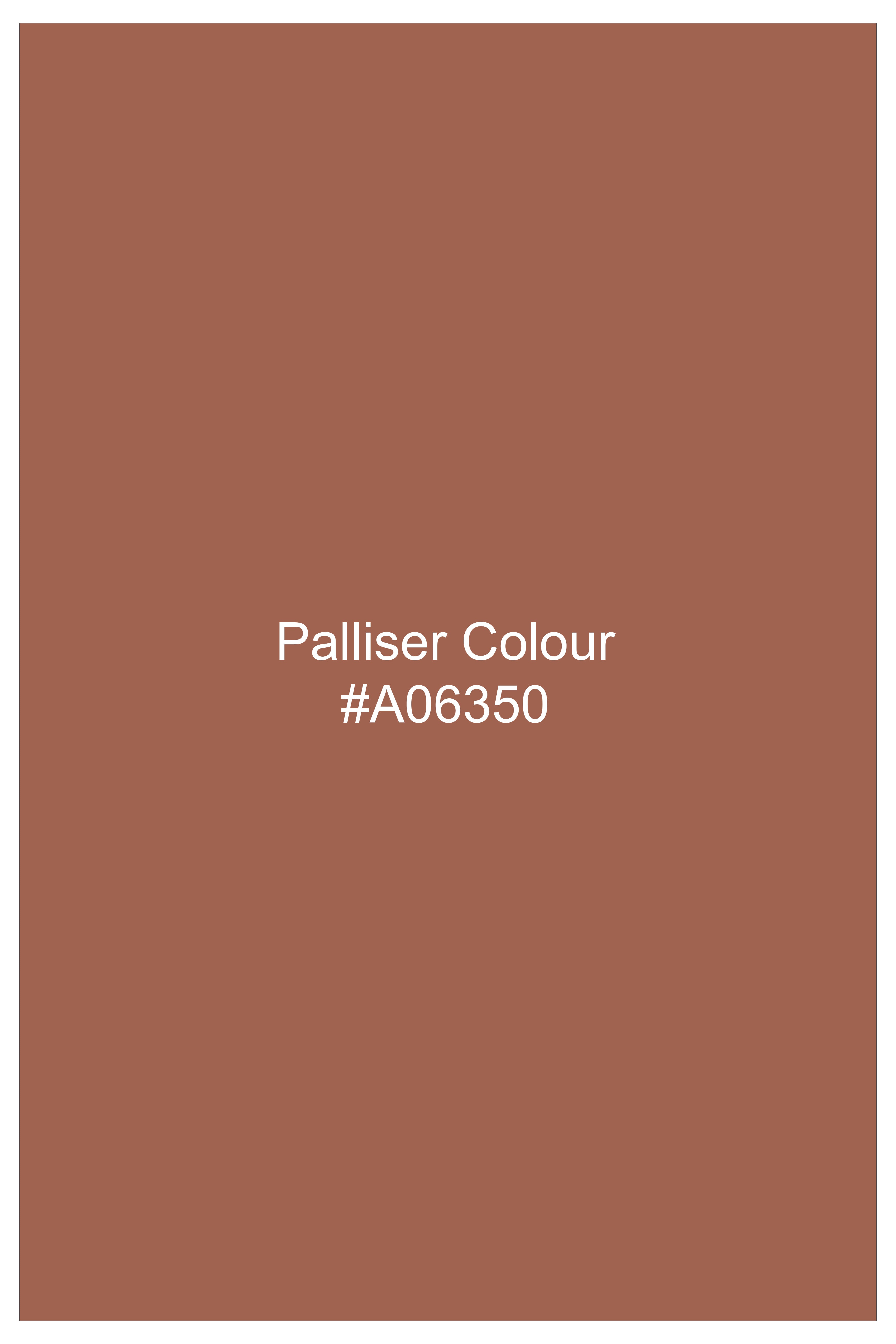 Palliser Brown Wool Rich Single Breasted Sports Suit