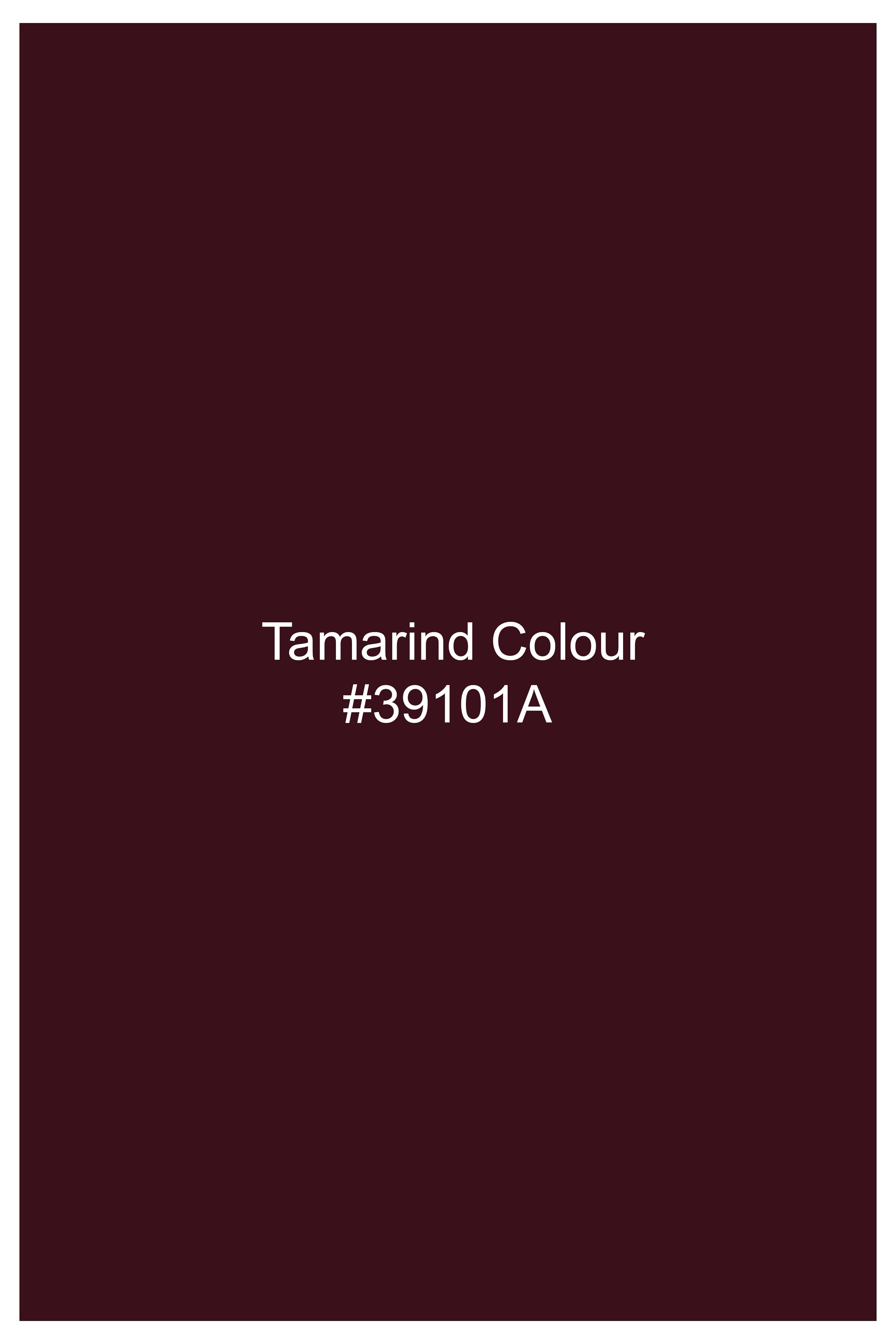 SepiaElite-Tamarind Brown Solid Wool Rich Tuxedo Slight Stretch Suit