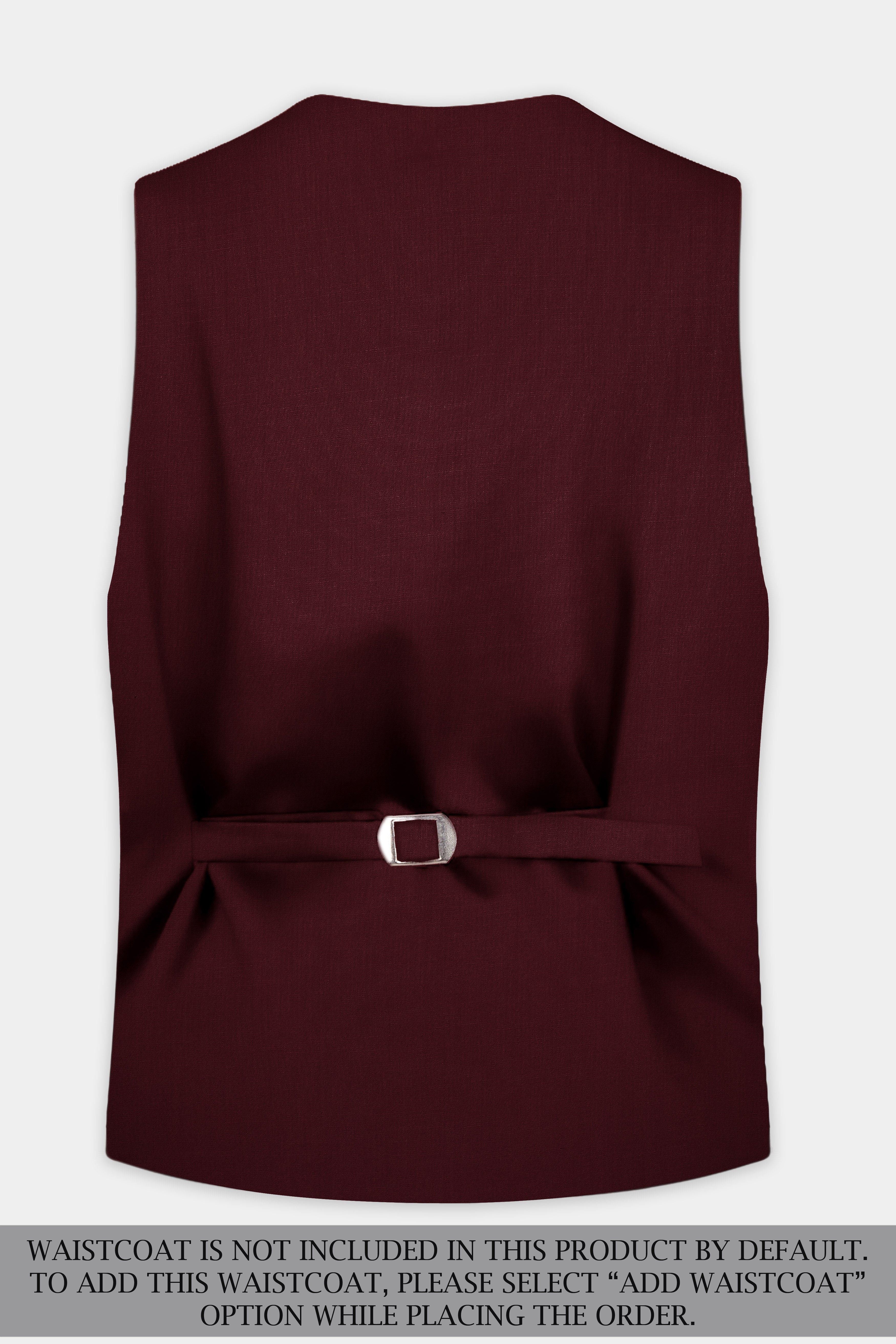 SepiaElite-Tamarind Brown Solid Wool Rich Single Breasted Slight Stretch Suit