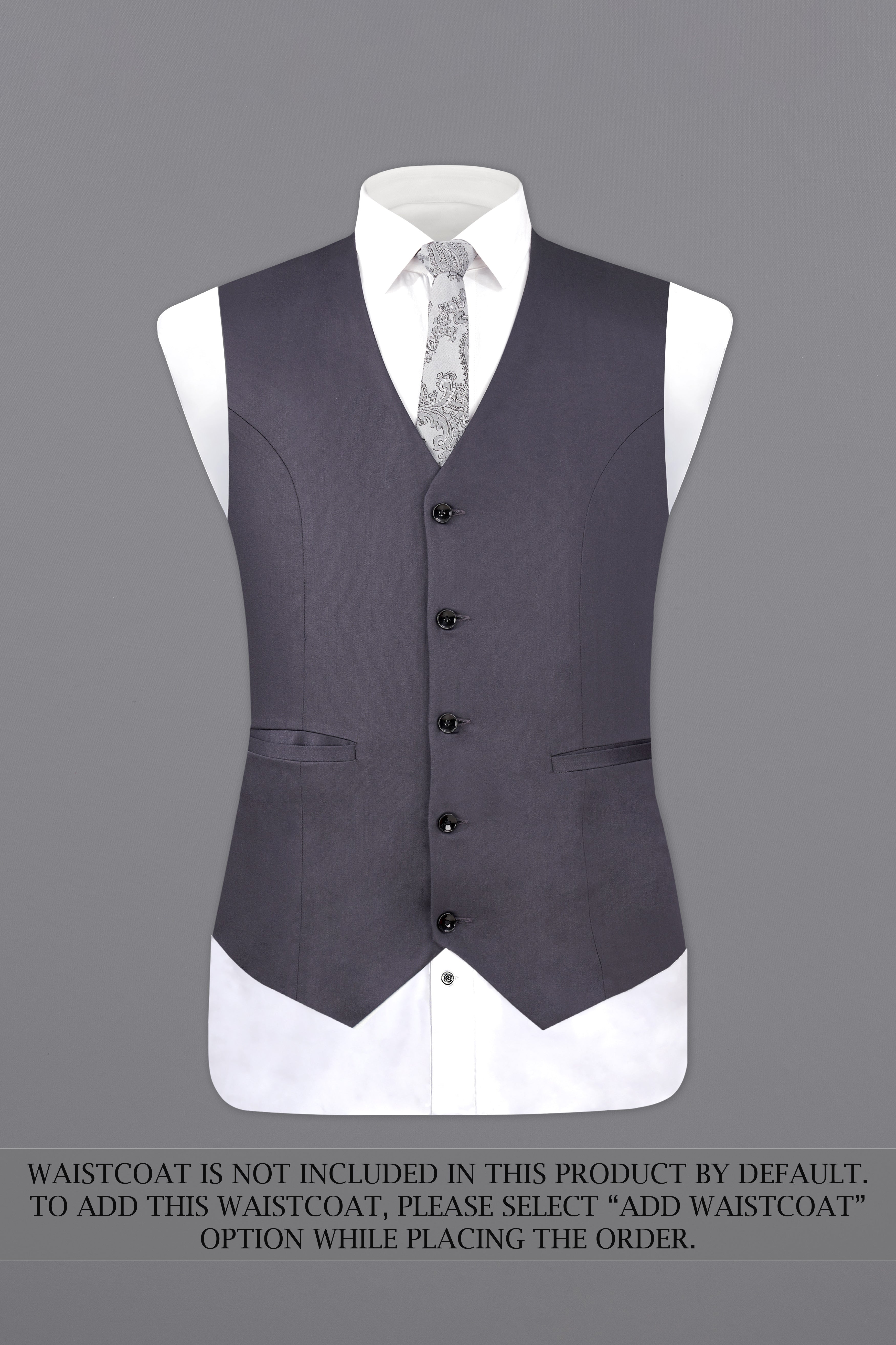 Porpoise Grey Subtle Sheen Wool Blend Double Breasted Suit