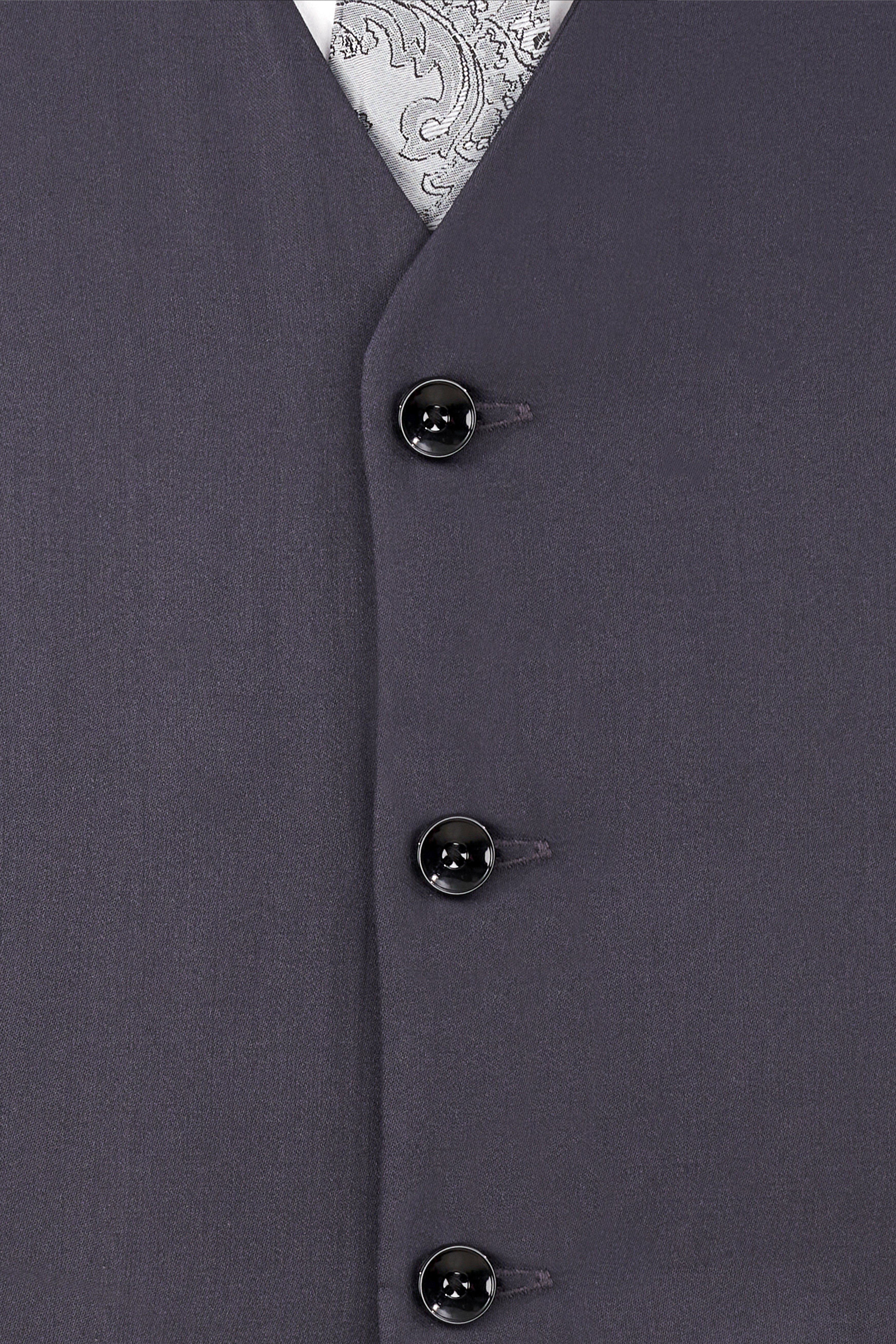 Porpoise Grey Subtle Sheen Wool Blend Double Breasted Suit