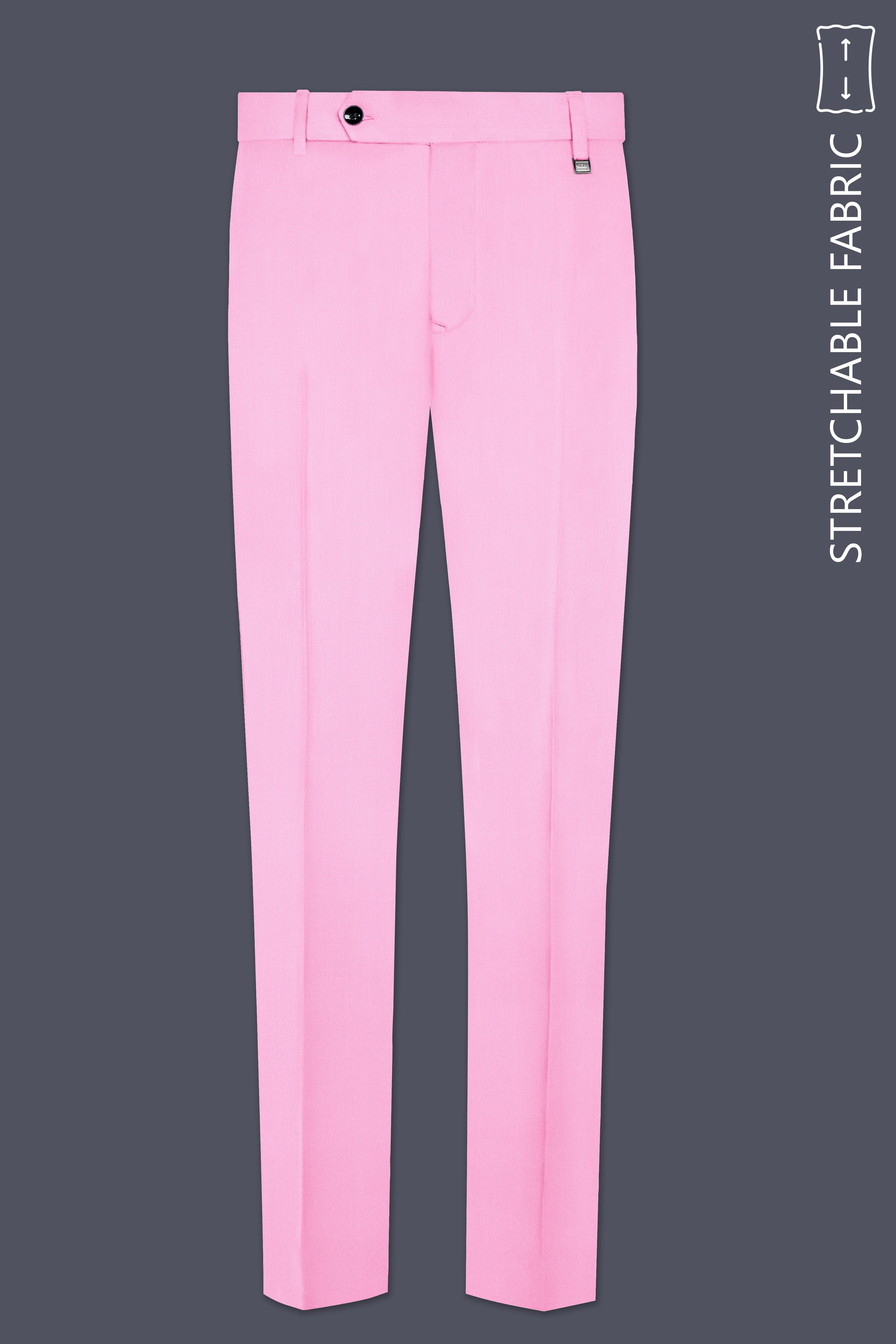 Rosé Reverie-Pestel Pink Solid Premium Wool Rich Single