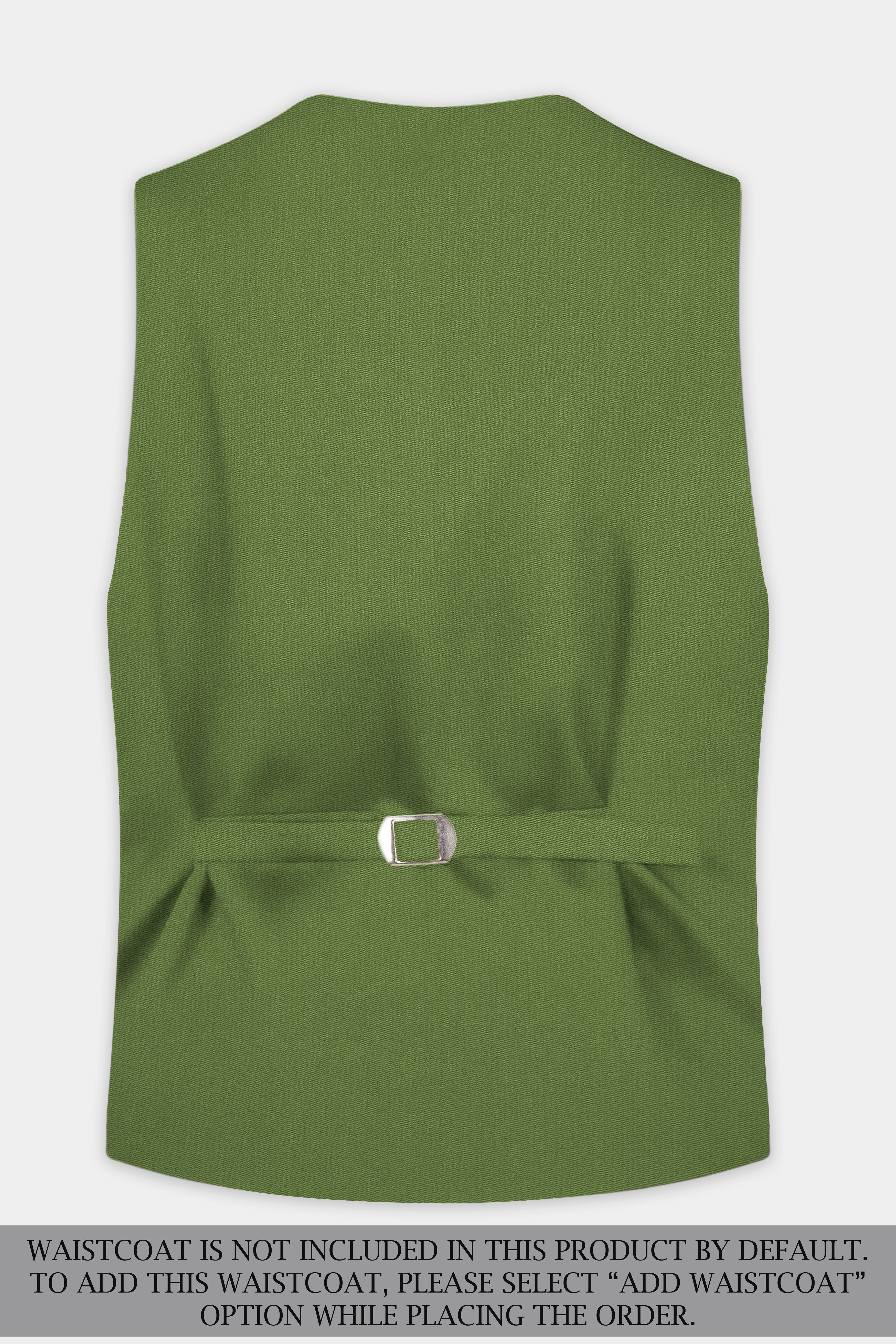 Sage Regal-Dingley Green Solid Wool Rich Single Breasted Slight Stretch Suit