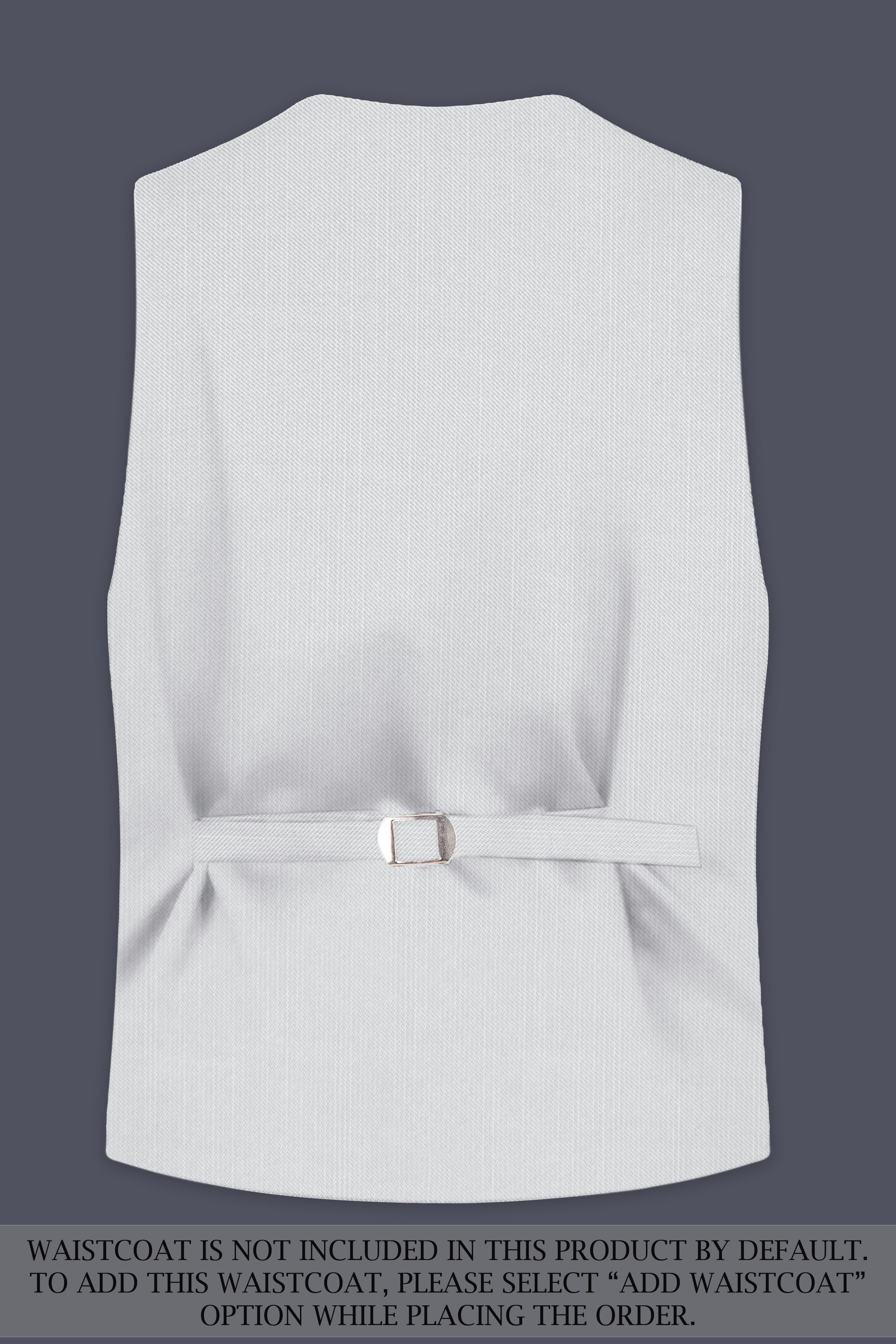 Granite-Alto Gray Solid Wool Rich Double Breasted Slight Stretch Suit