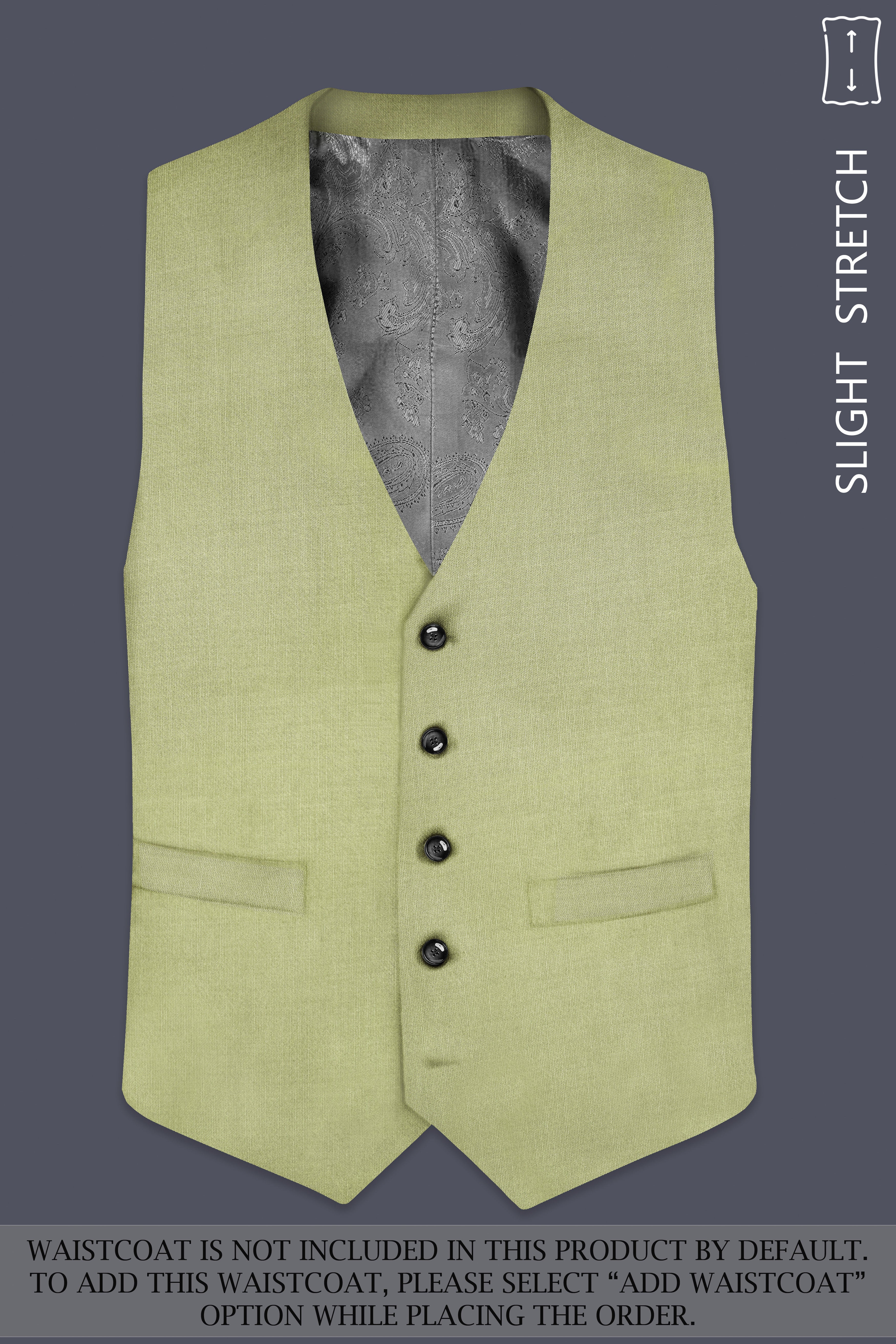 Marsh-Swamp Green Solid Wool Rich Double Breasted Slight Stretch Suit