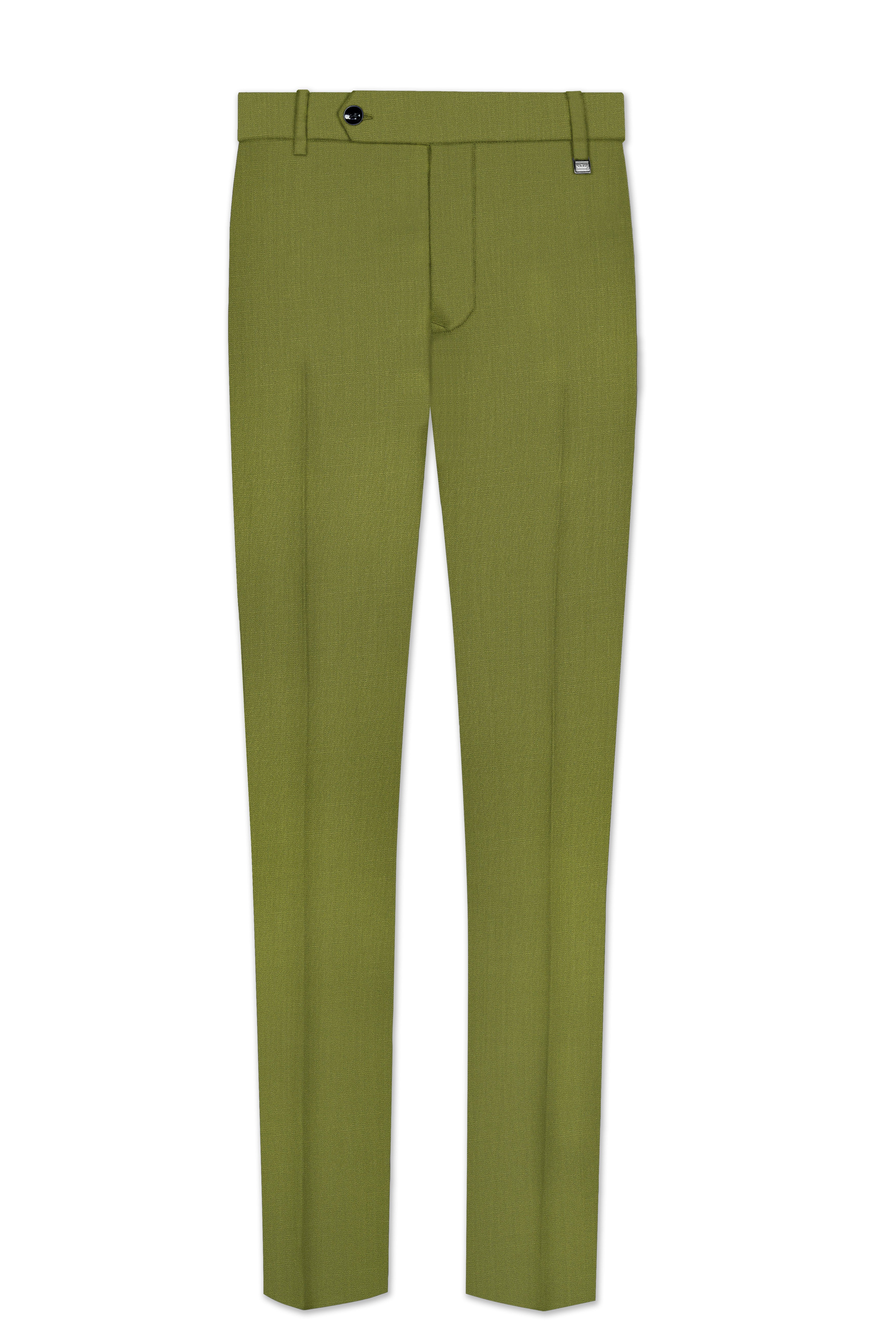 Glade-Muddy Green Wool Rich Tuxedo Slight Stretch Suit