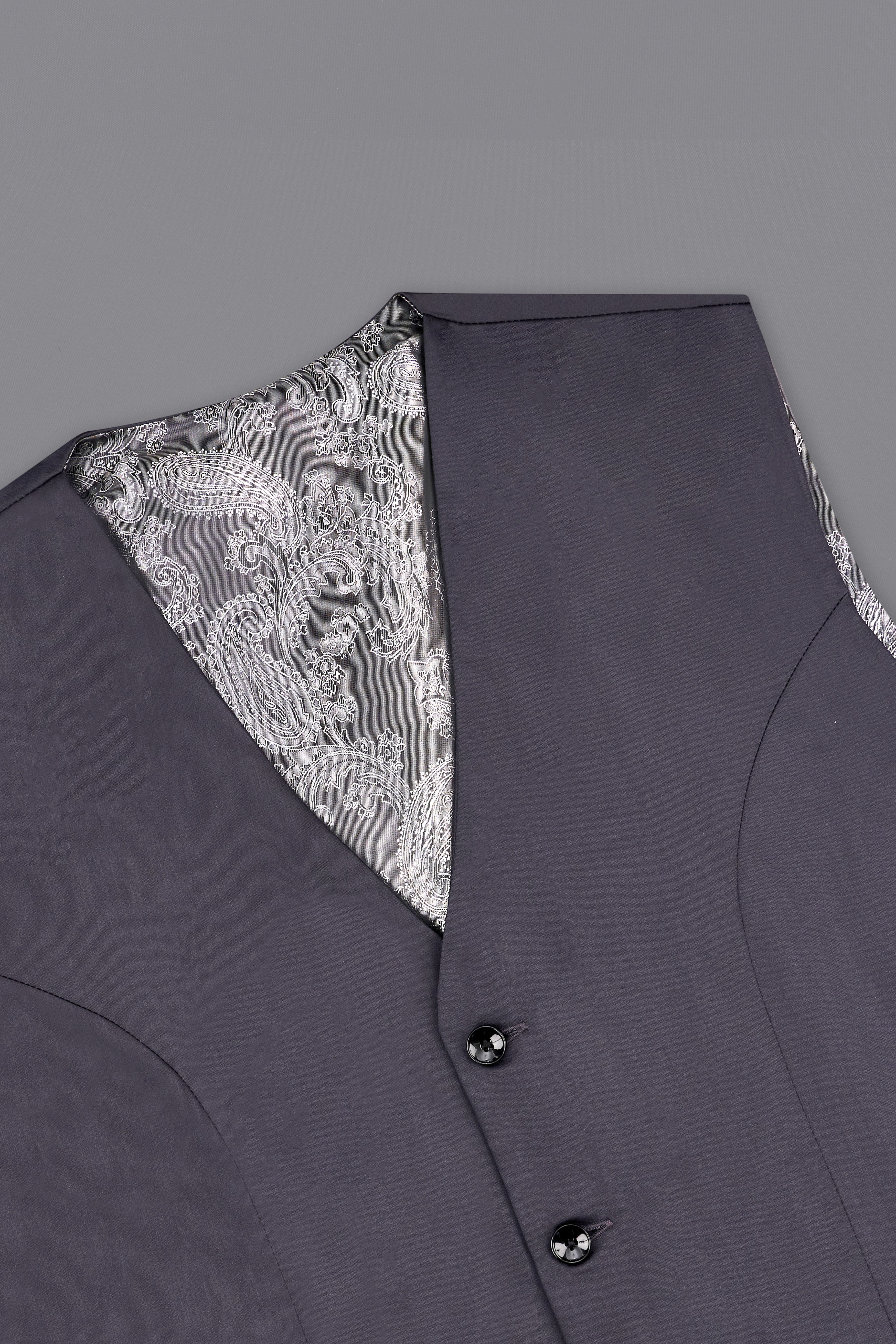 Porpoise Grey Subtle Sheen Wool Suit