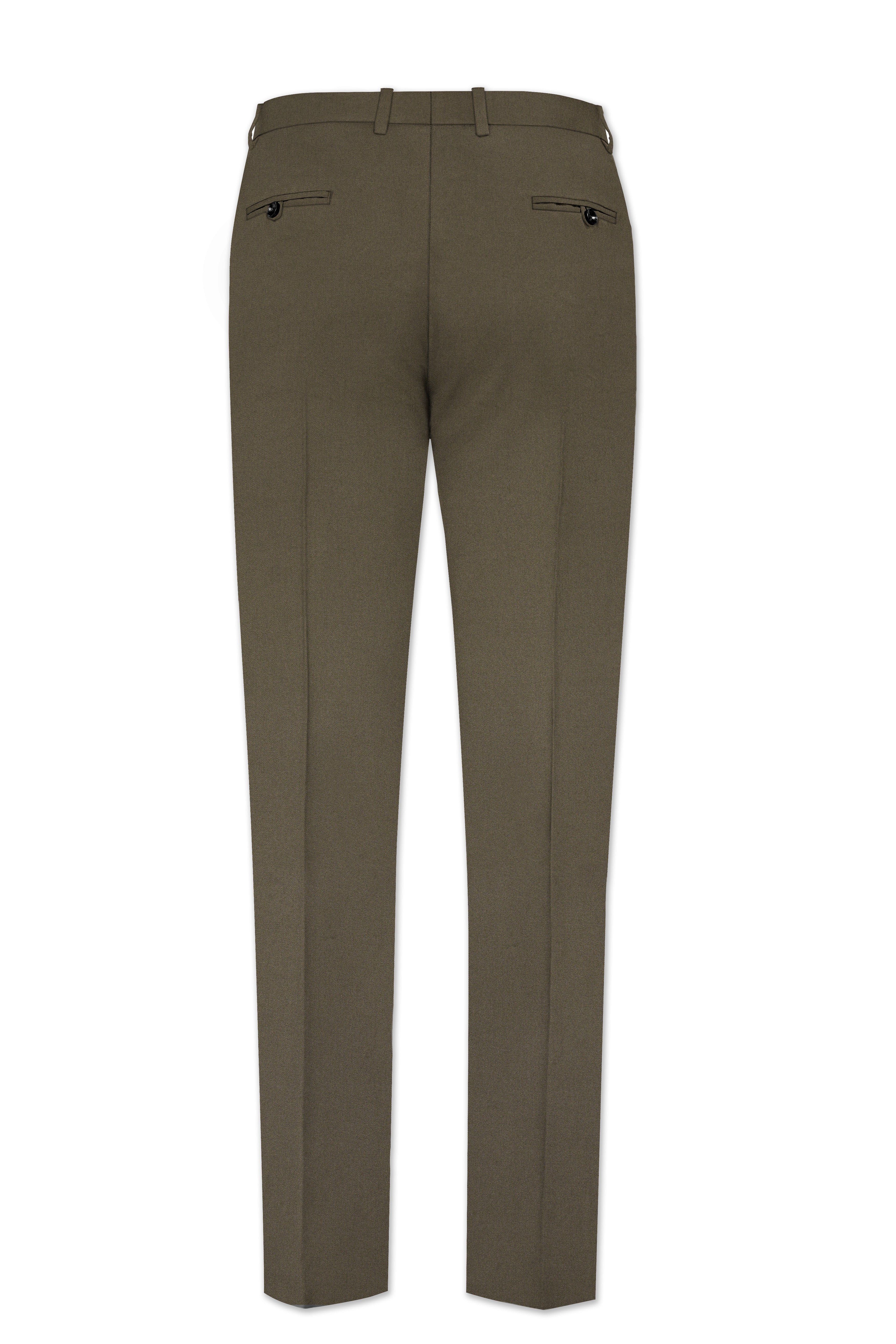Mistran-Woodland Green Premium Cotton Double Breasted Suit