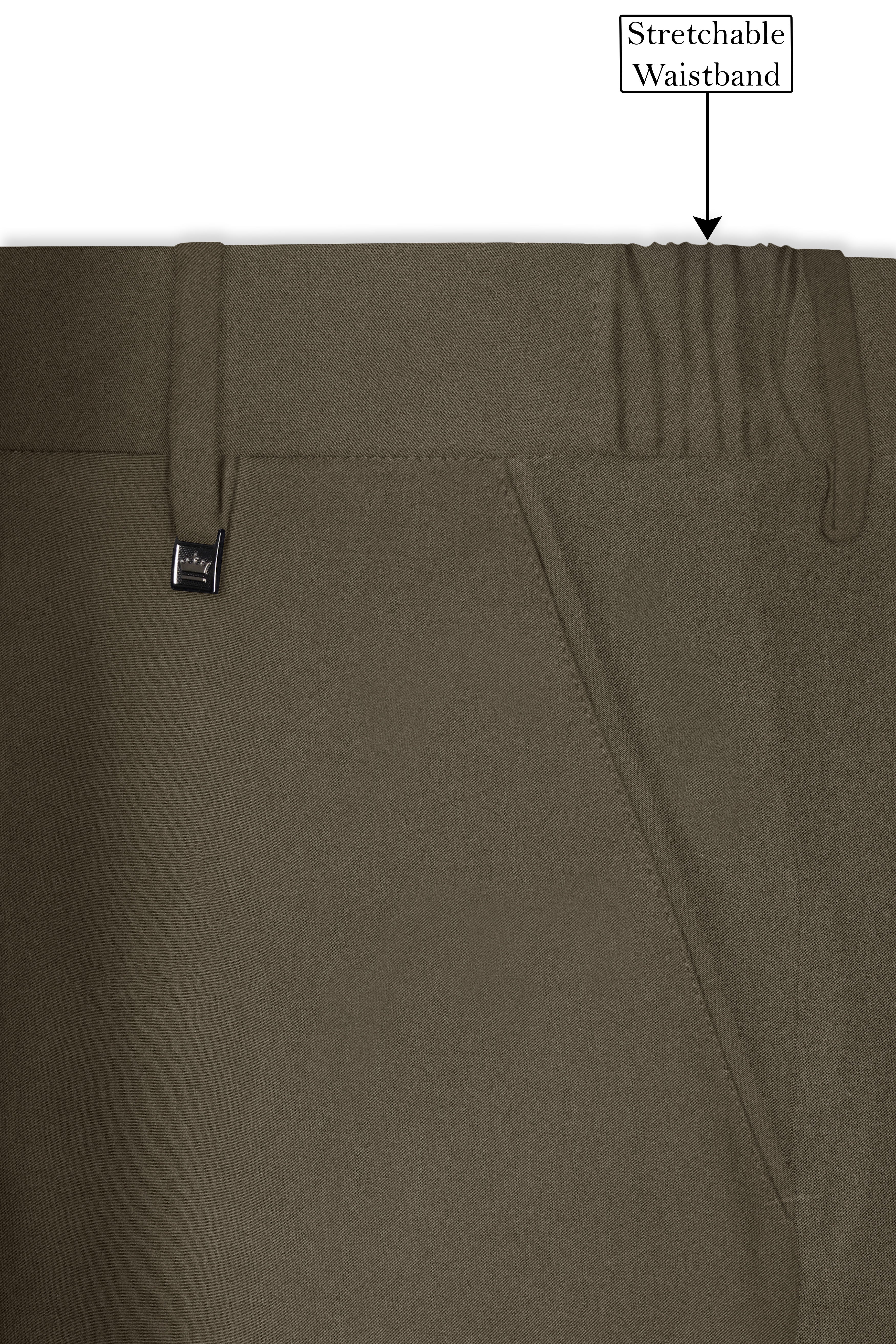 Mistran-Woodland Green Premium Cotton Double Breasted Suit