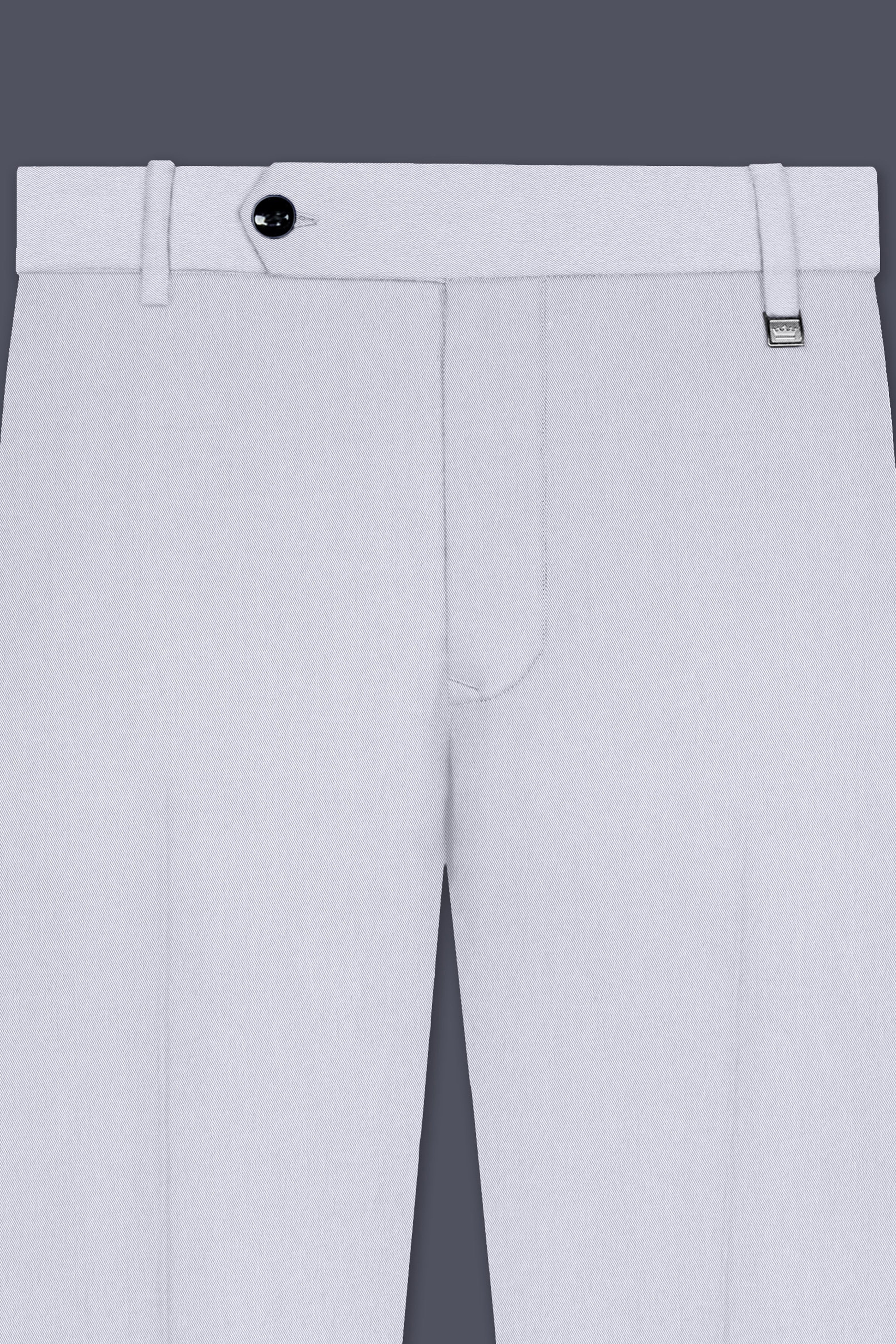Primoux-Prelude Gray Premium Cotton Single Breasted Suit