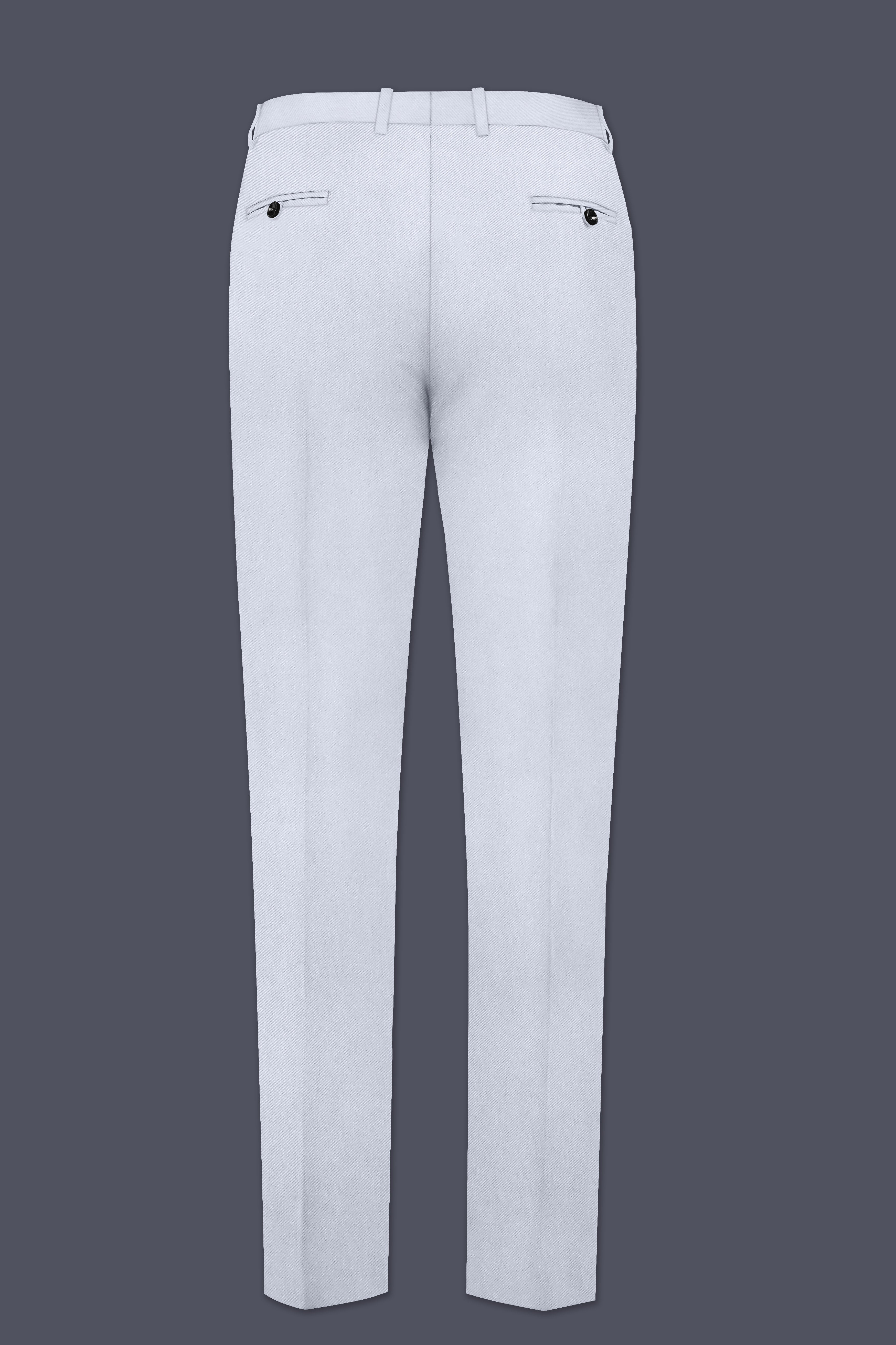 Primoux-Prelude Gray Premium Cotton Single Breasted Suit