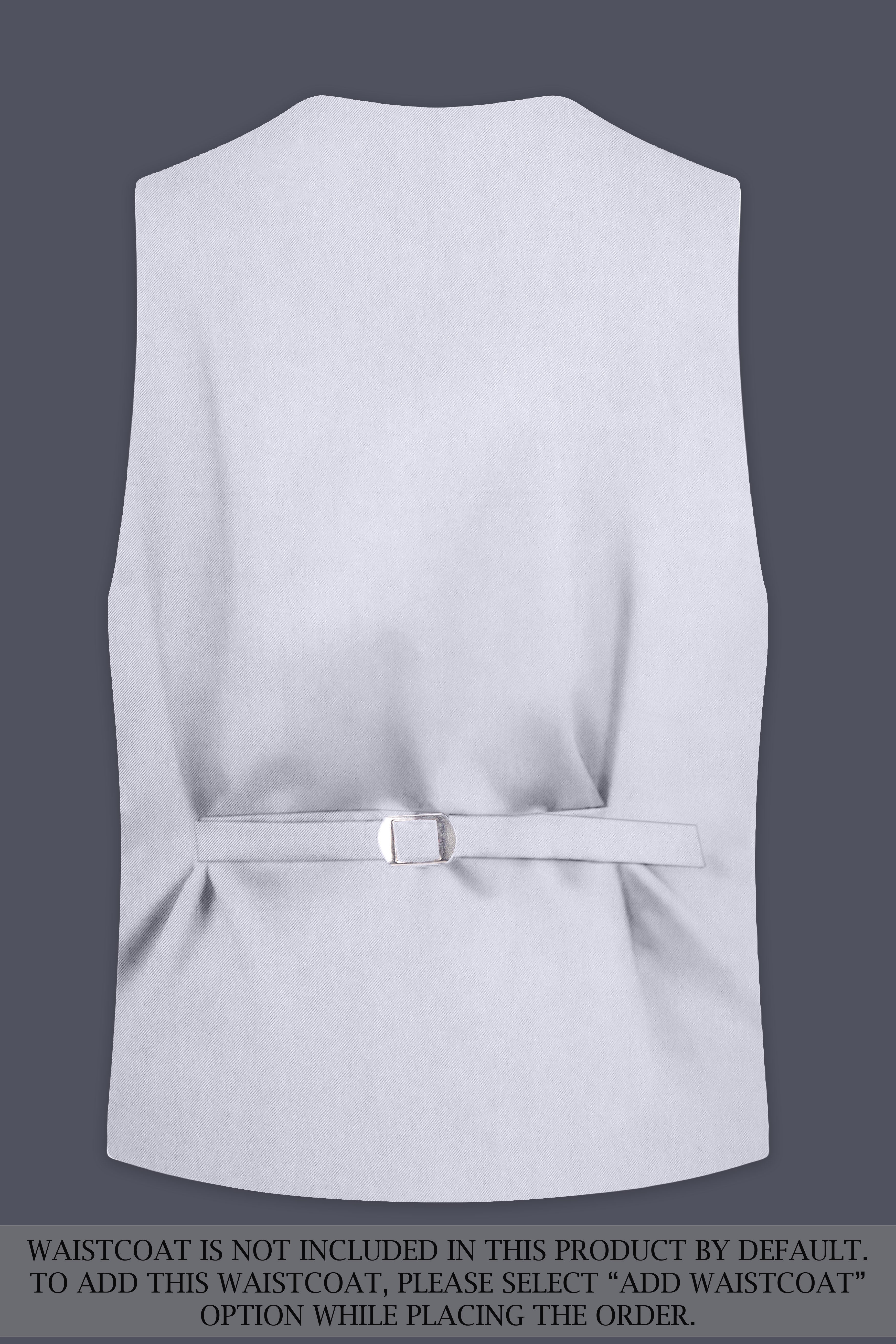 Primoux-Prelude Gray Premium Cotton Single Breasted Suit