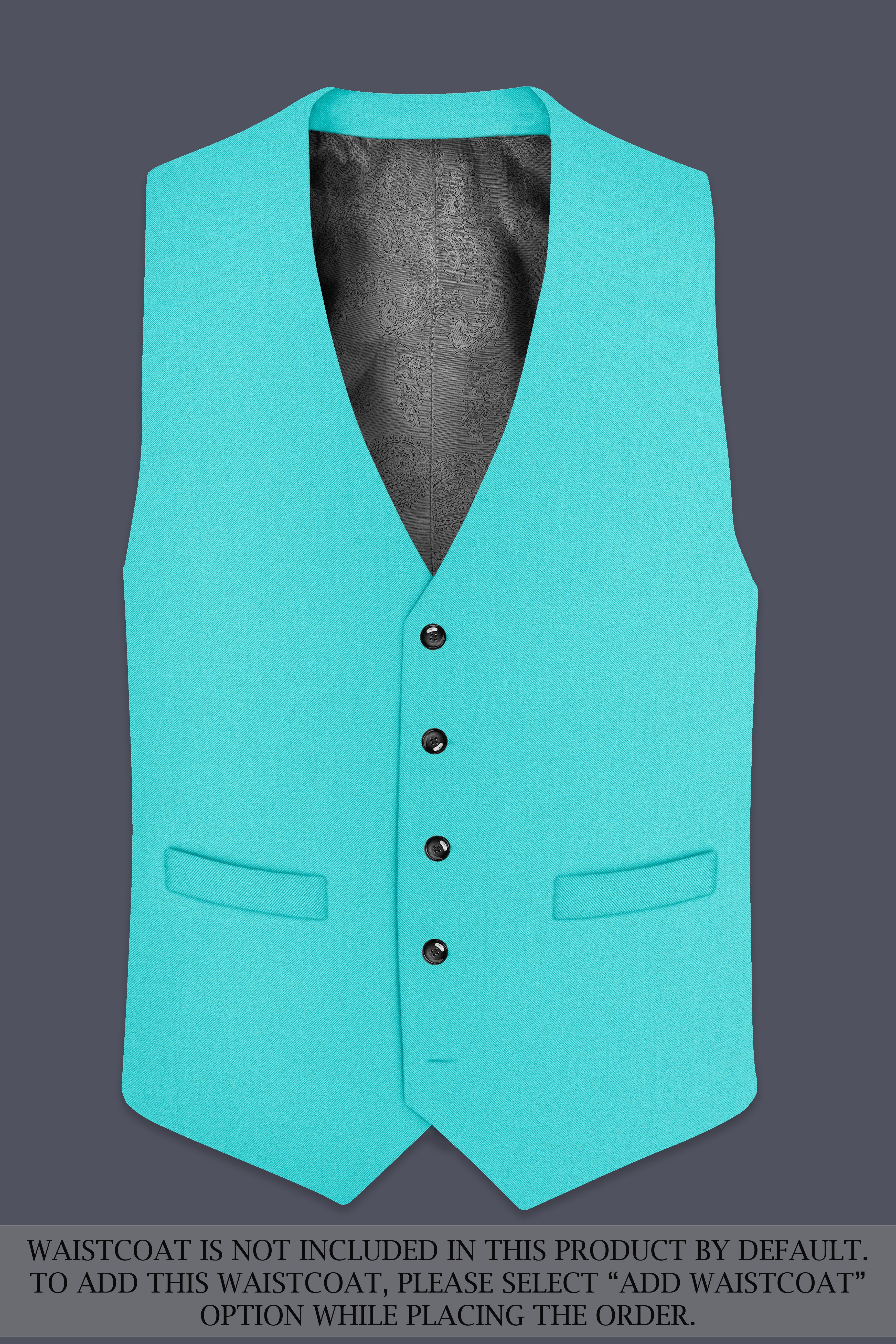 Aegir-Viking Blue Wool Rich Single Breasted Stretchable Traveler Suit