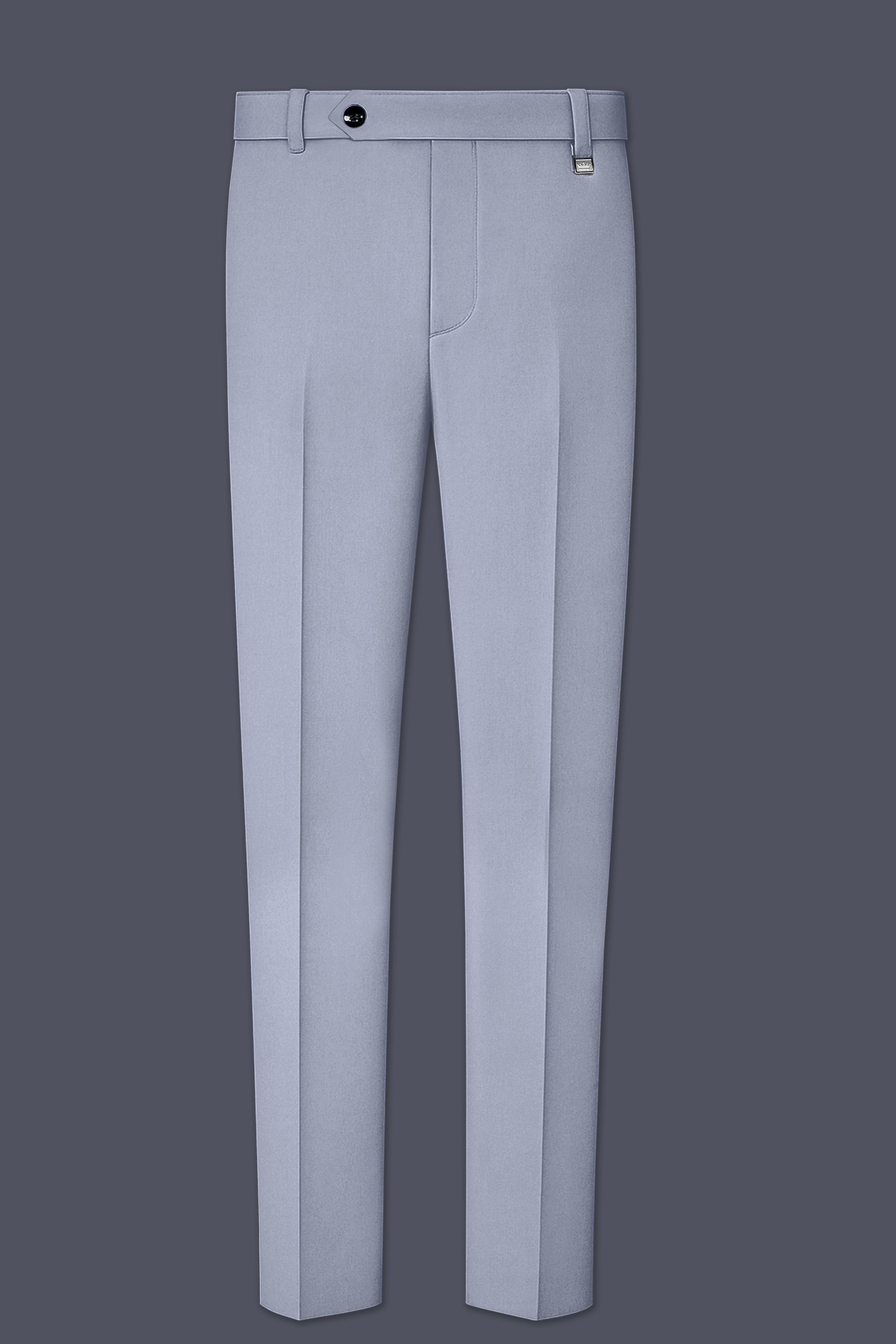Silgrove-Loblolly Gray Solid Premium Wool Rich Single Breasted