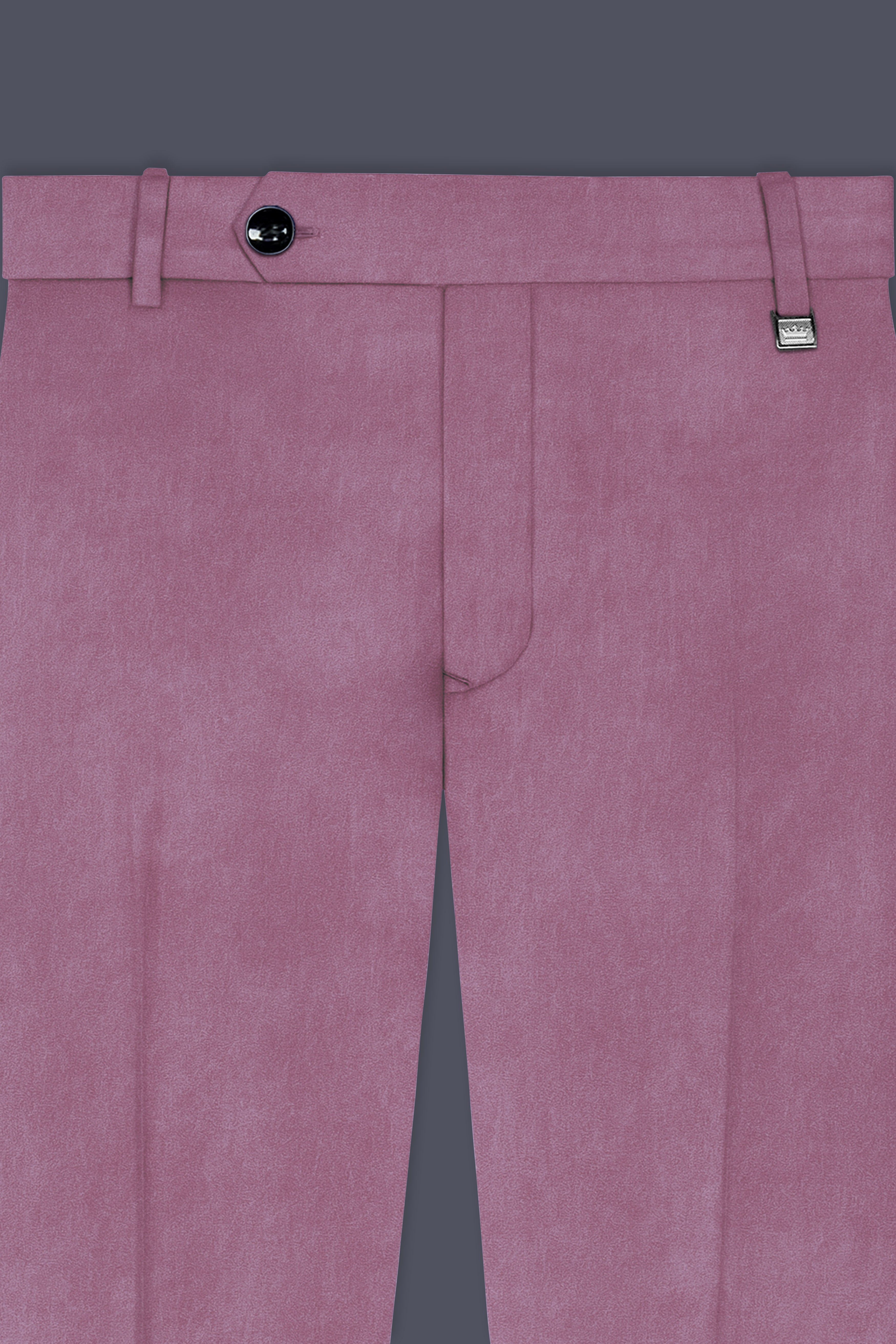 Velrosa-Turkish Rose Velvet Peak Lapel Tuxedo Suit