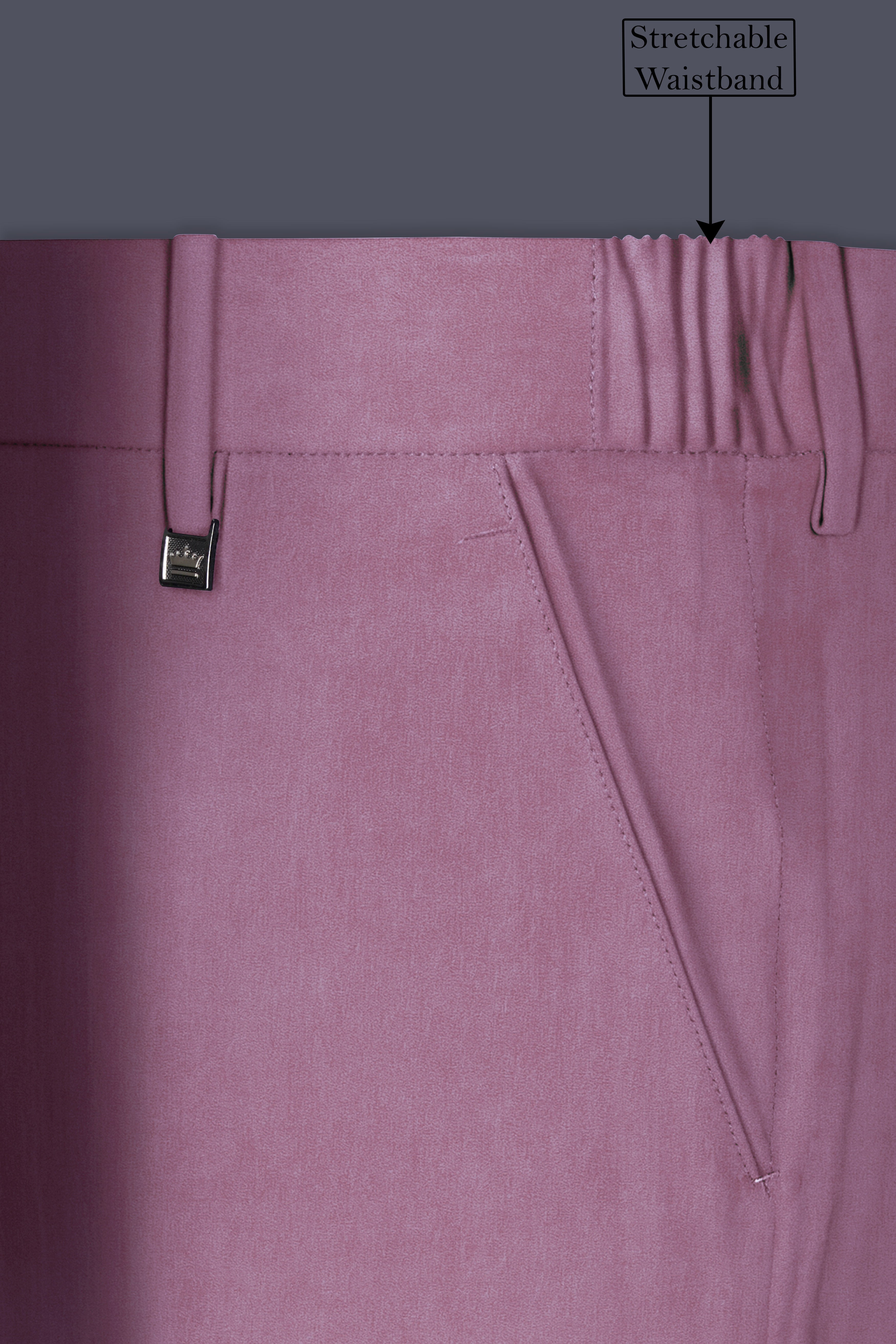 Velrosa-Turkish Rose Velvet Peak Lapel Tuxedo Suit