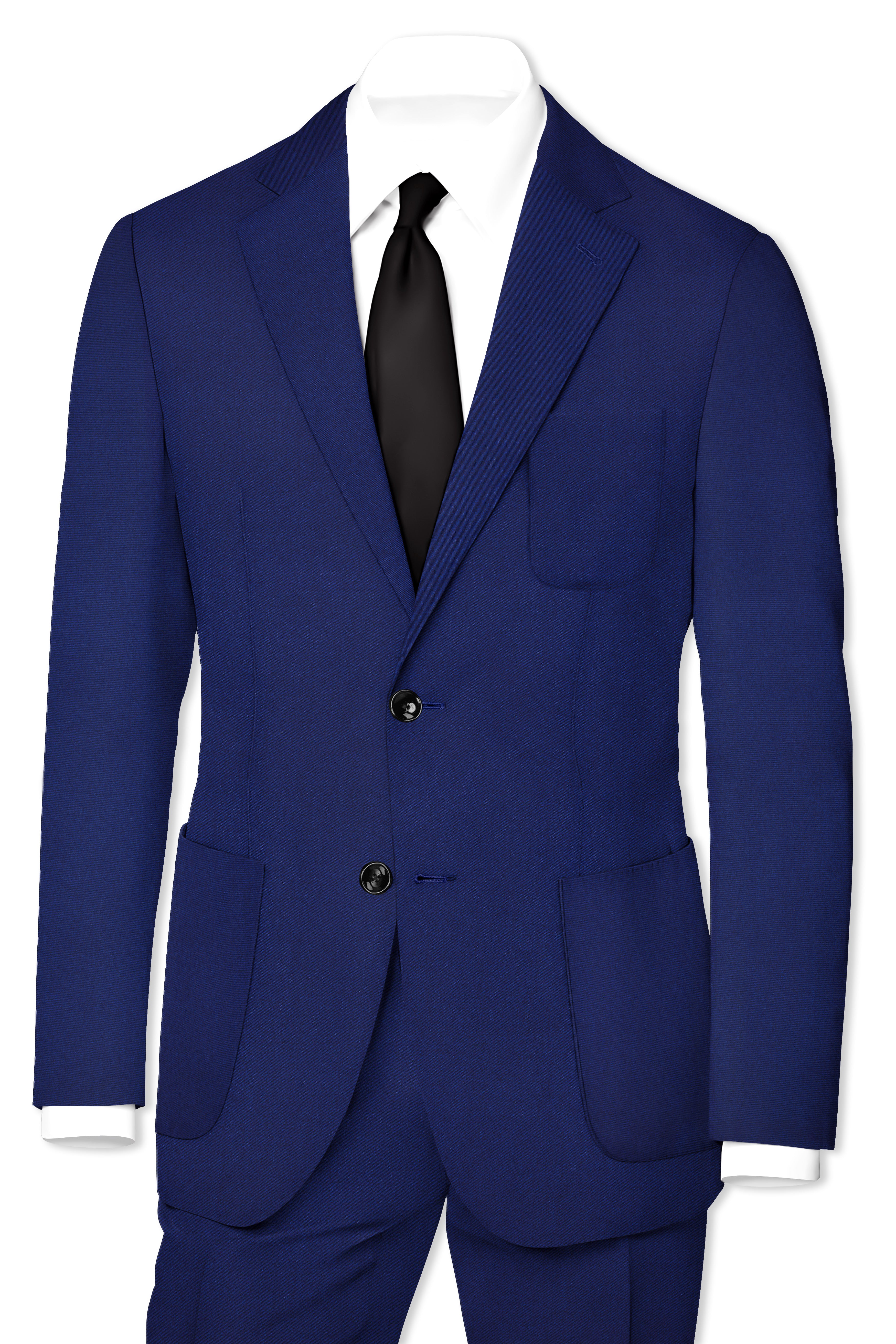 Premivell-Nile Blue Premium Cotton Single Breasted Sports Suit