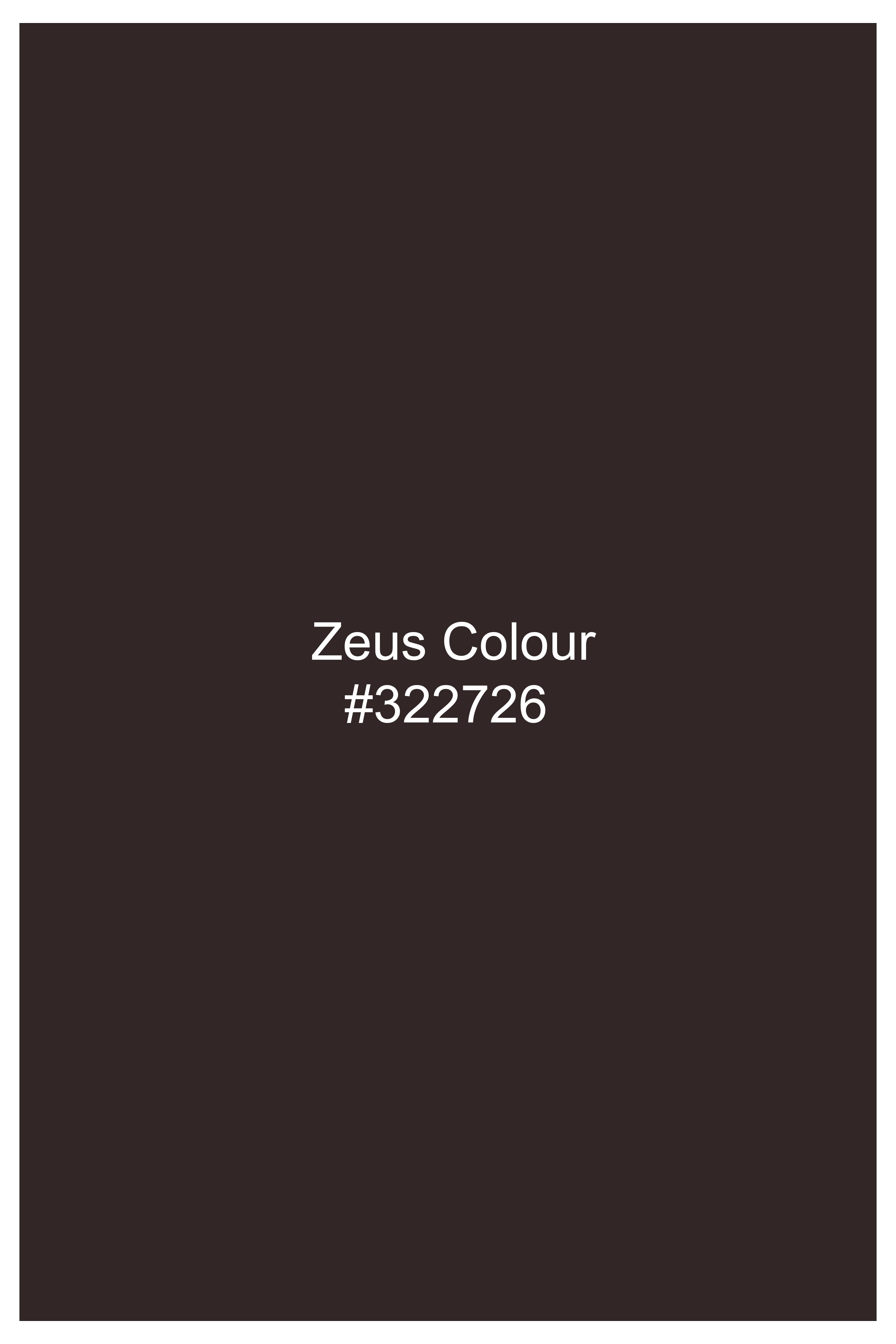 Terrivo-Zeus Brown Luxurious Linen Single Breasted Stretchable traveler Suit