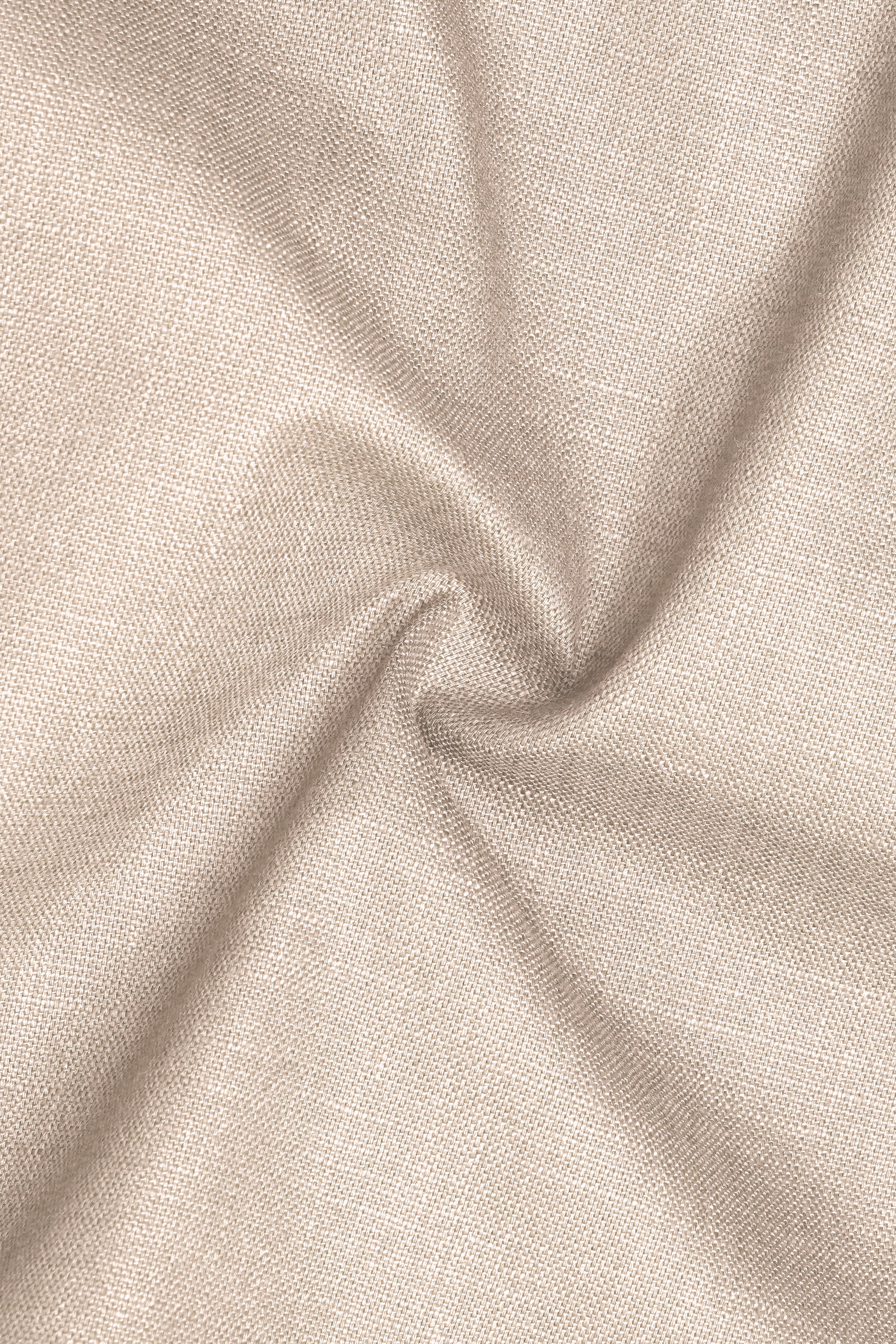 Brunoro-Wafer Brown Luxurious Linen Single Breasted Stretchable traveler Suit