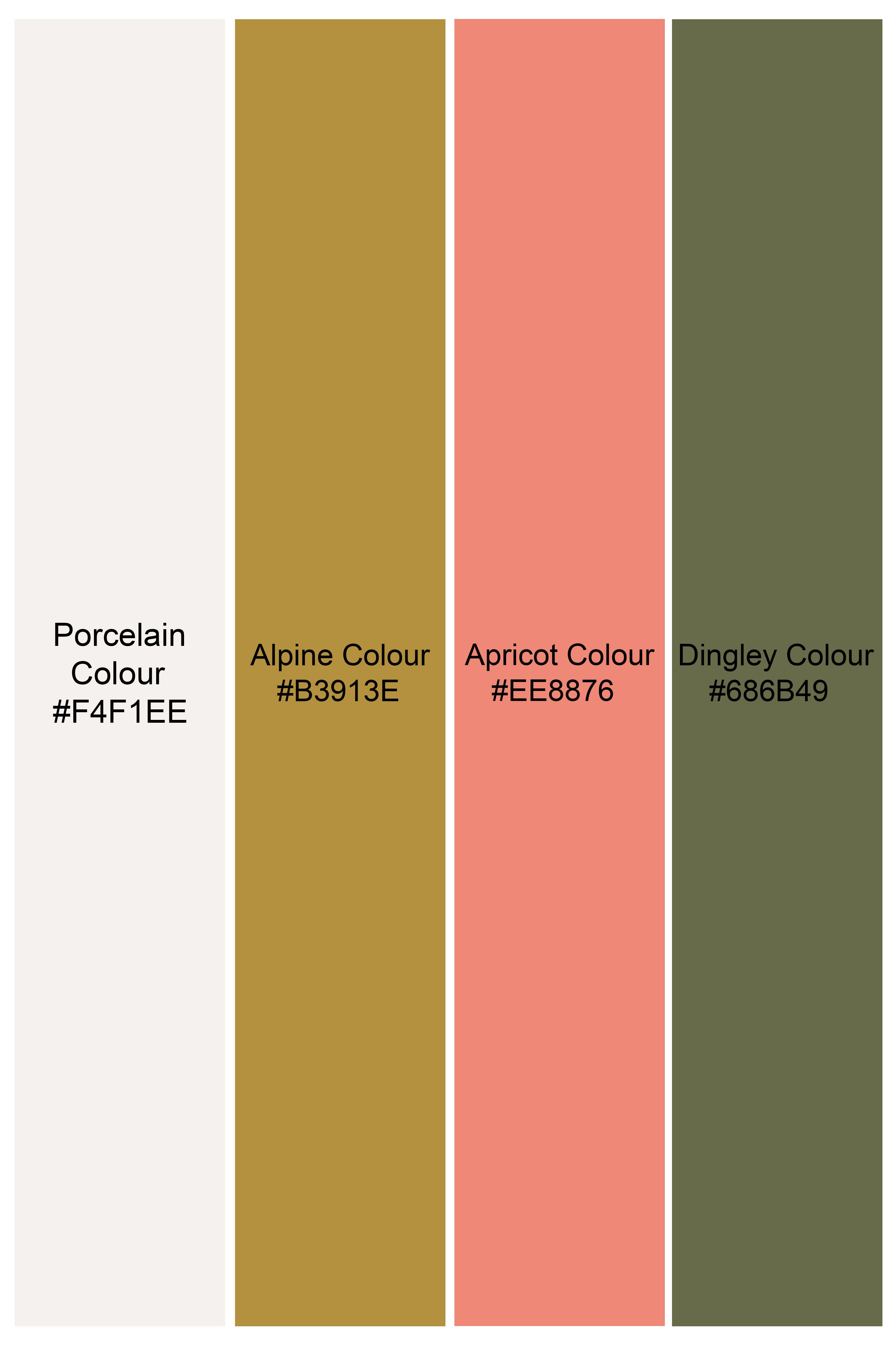 Ivrosa-Porcelain Cream and Apricot Peach Multicolour Thread and Sequin Embroidered Designer Suit