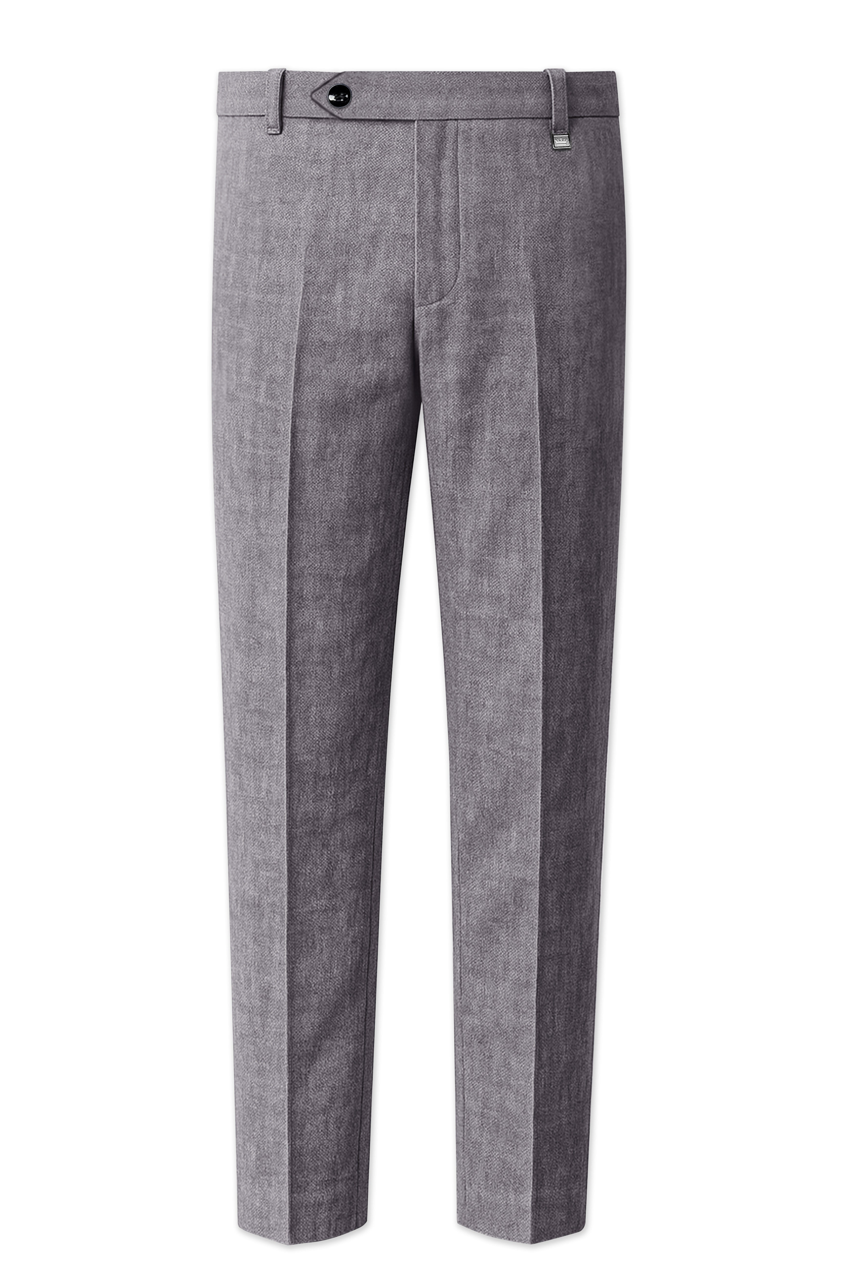 Cinerro-Monsoon Gray Luxurious Linen Single Breasted Sports Suit