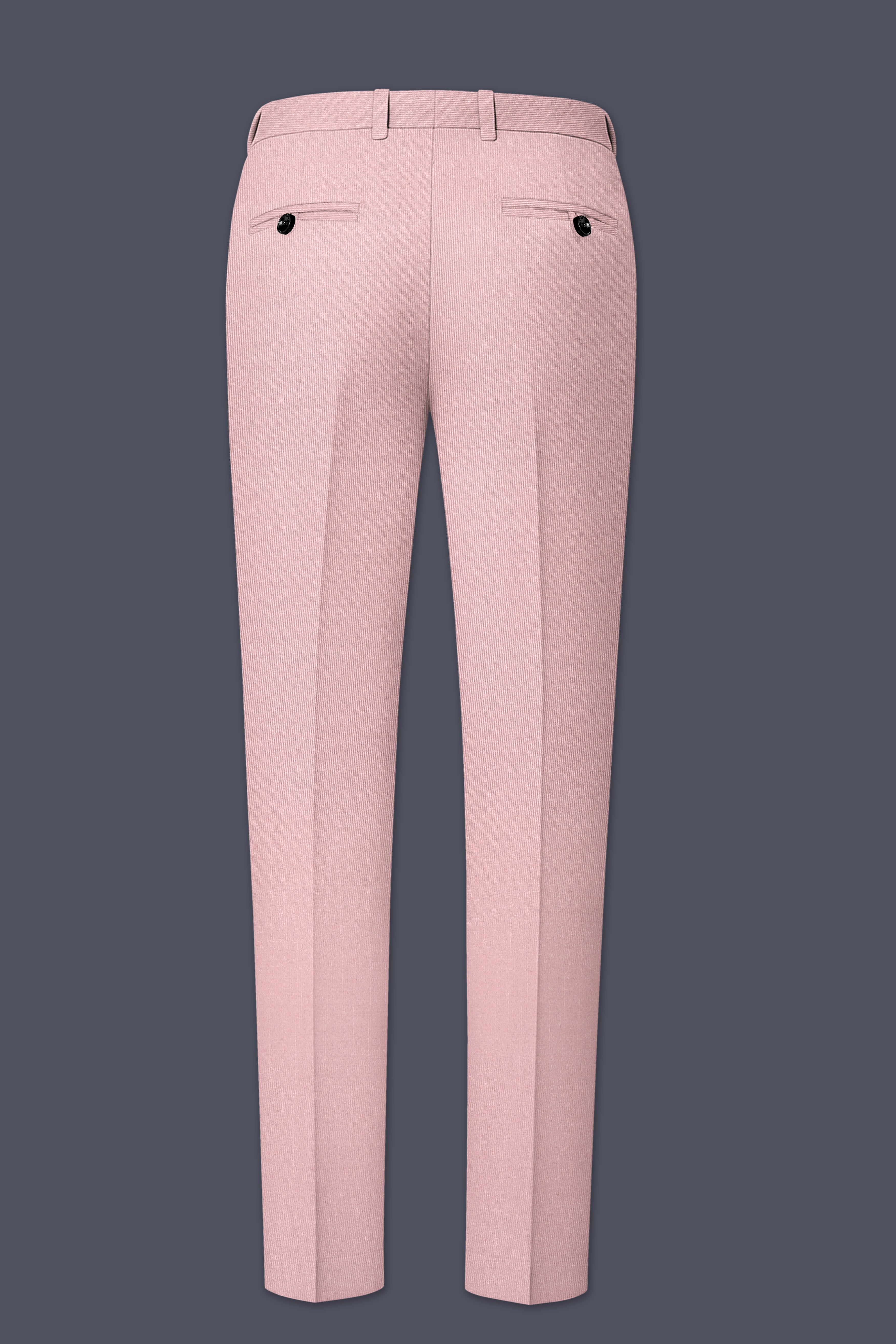 Aurerosa-Rose Pink Wool Rich Single Breasted Suit