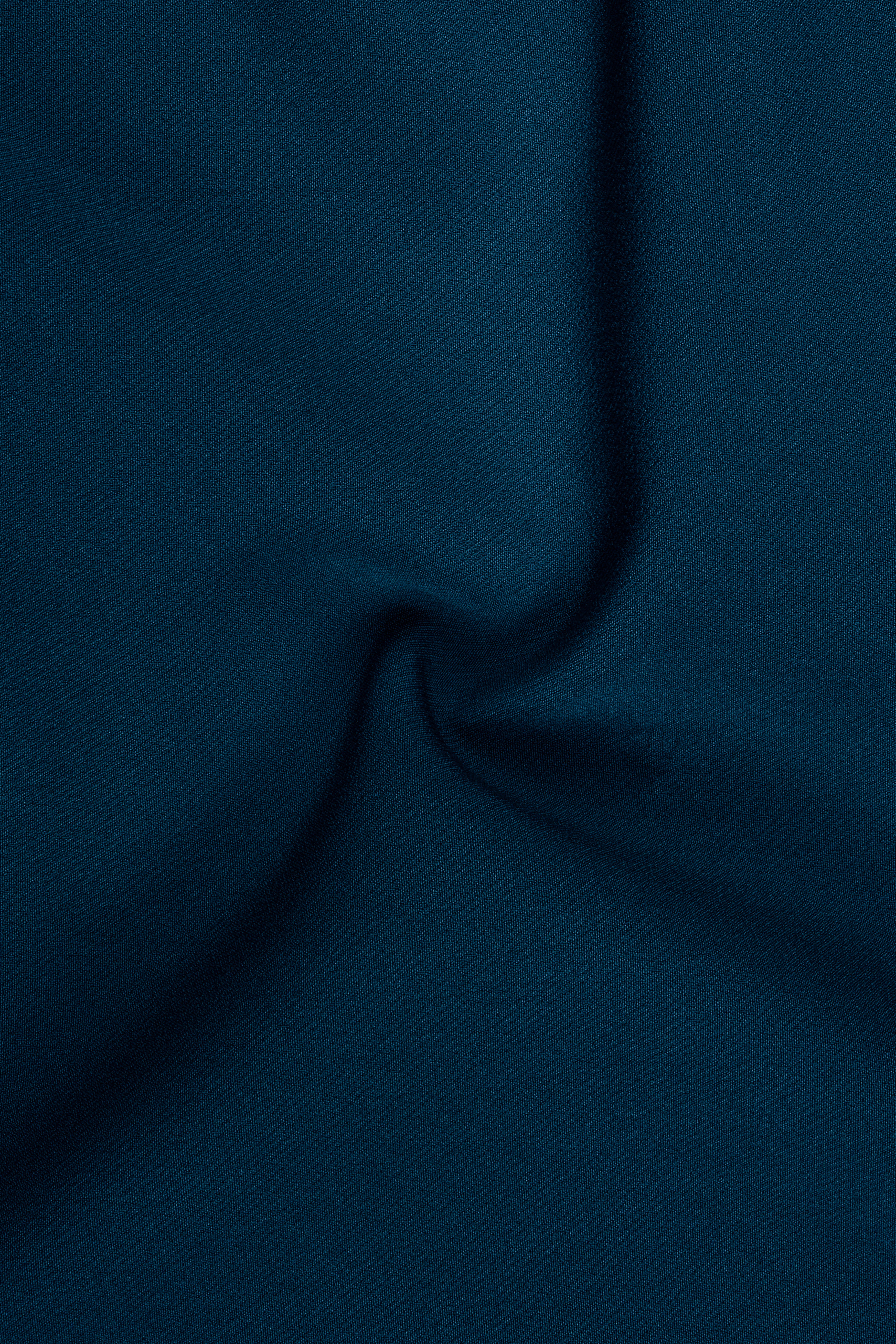 Aureblu-Korean Prussian Blue 4-Way Stretch Wool Rich Double Breasted Suit