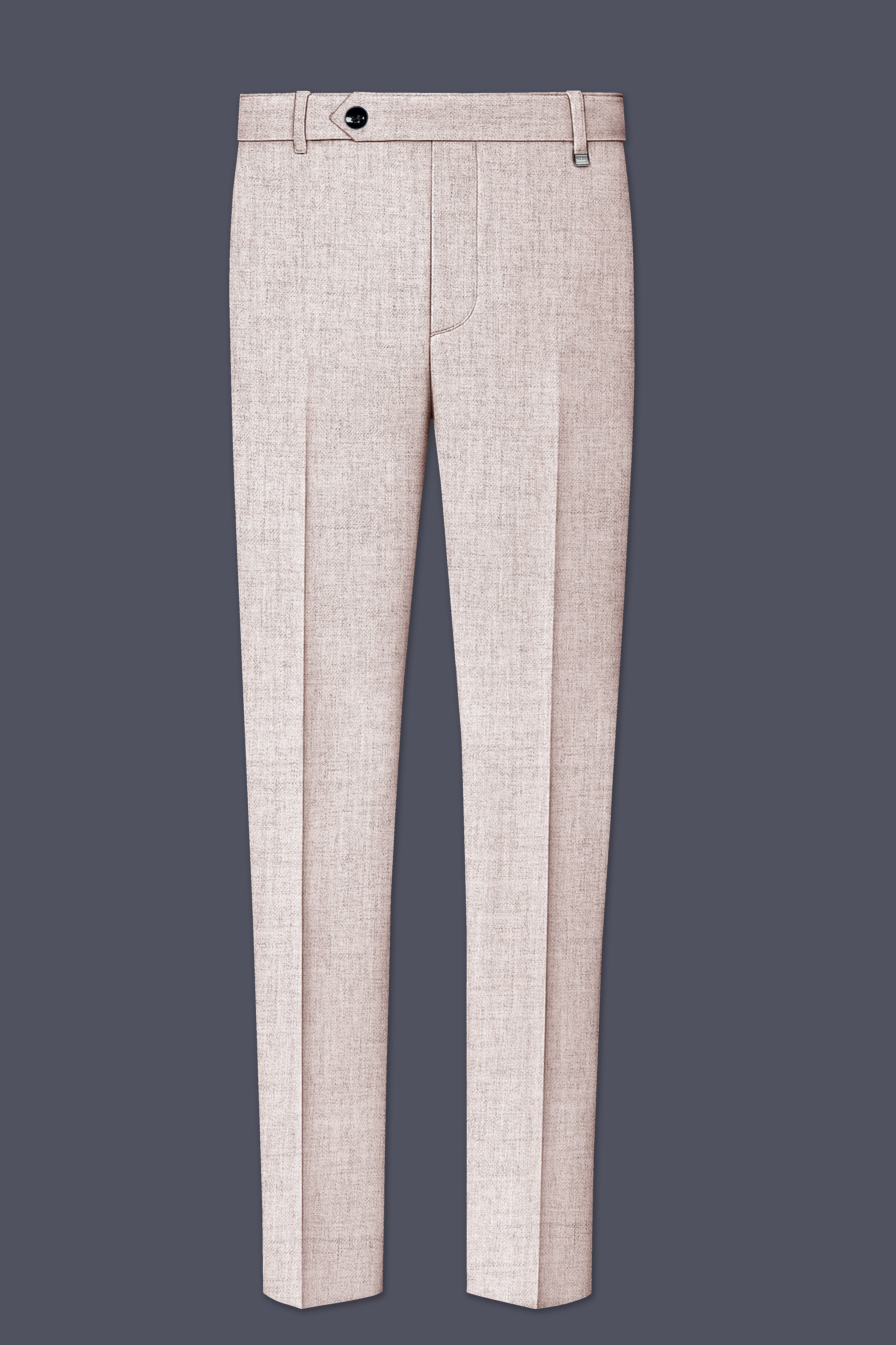 Ivorytail-Timberwolf Cream Textured Tweed Single Breasted Sports Suit