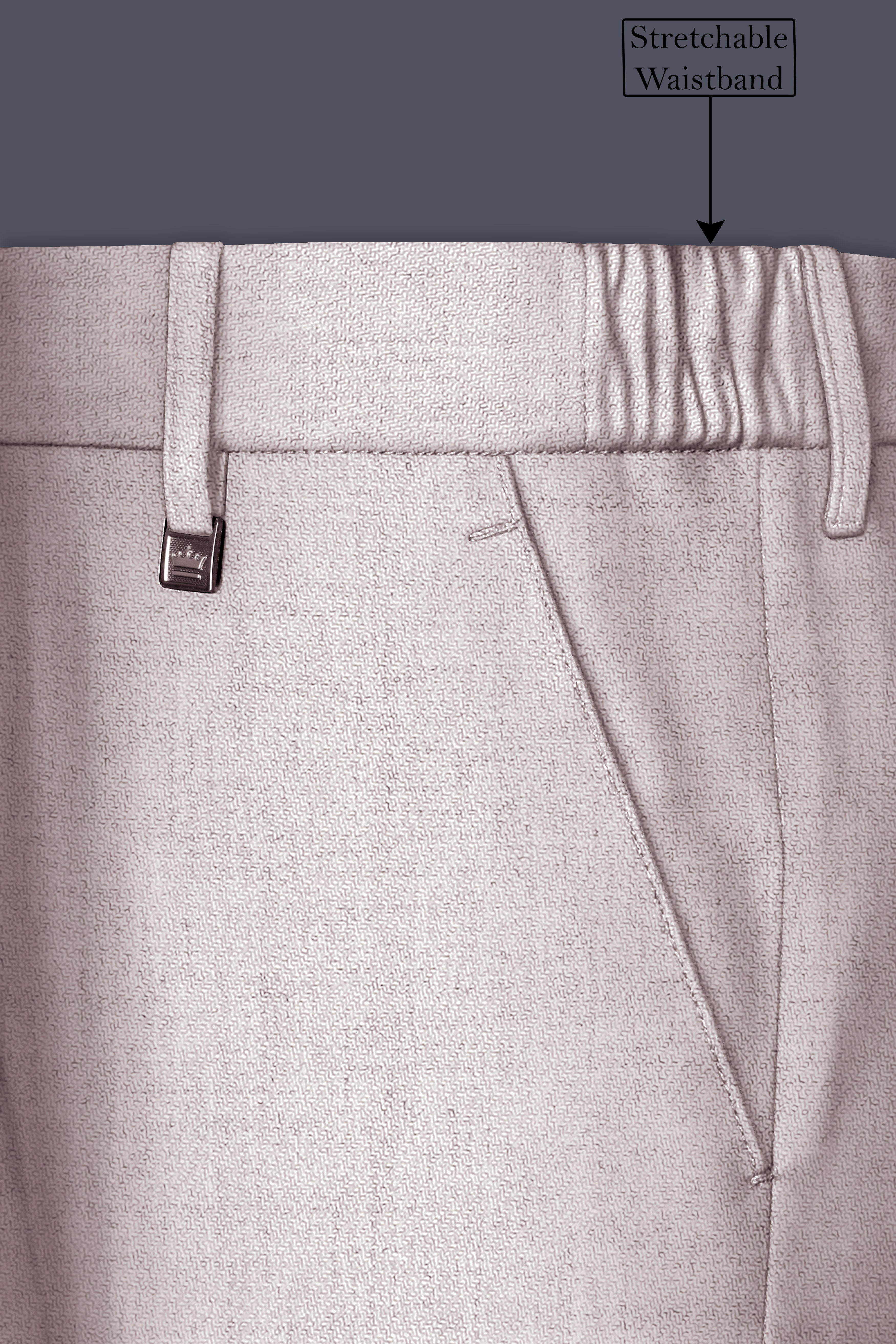 Ivorytail-Timberwolf Cream Textured Tweed Single Breasted Sports Suit