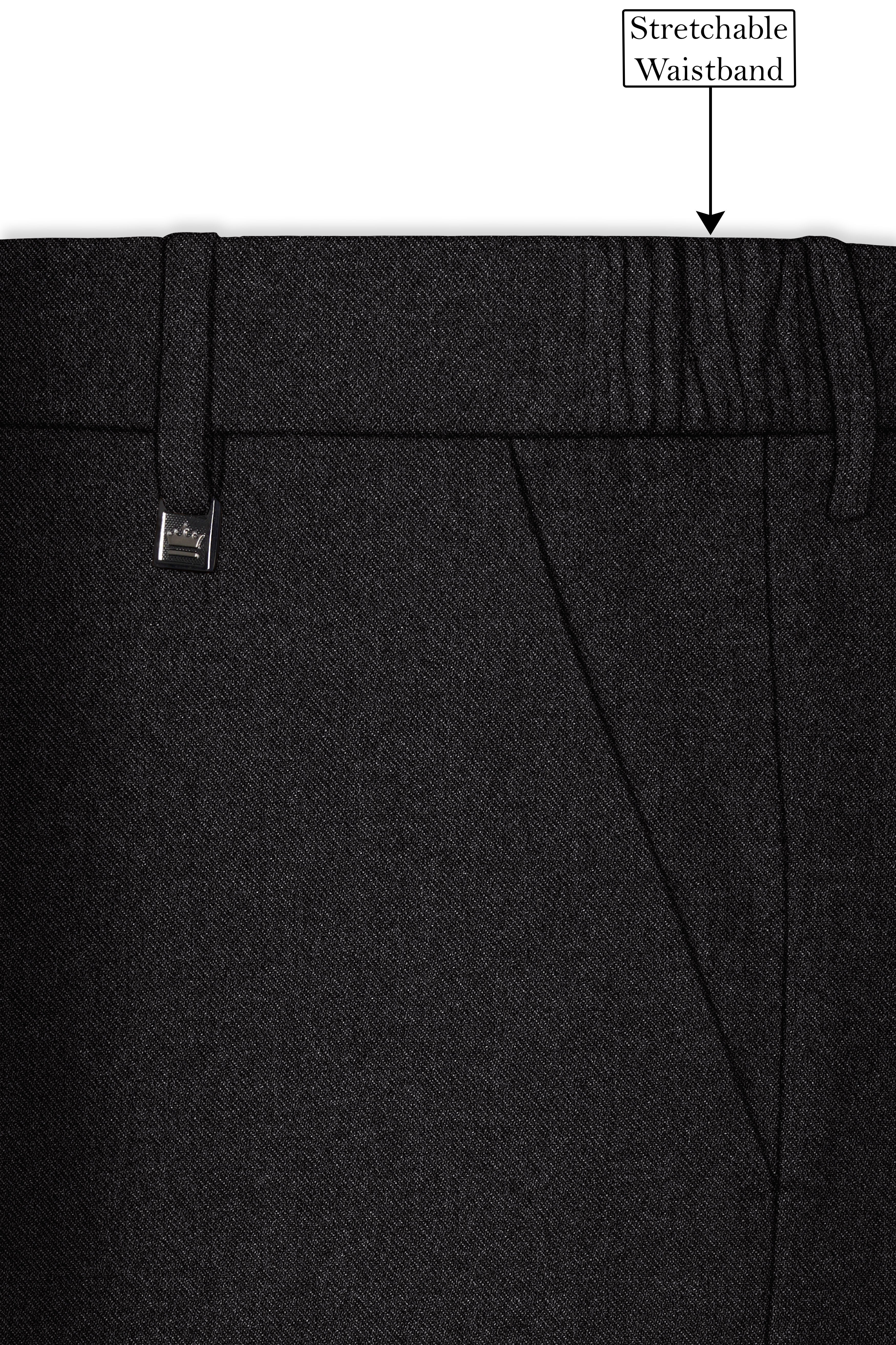 Cinerro-Mine Shaft Gray Textured Tweed Double Breasted Suit