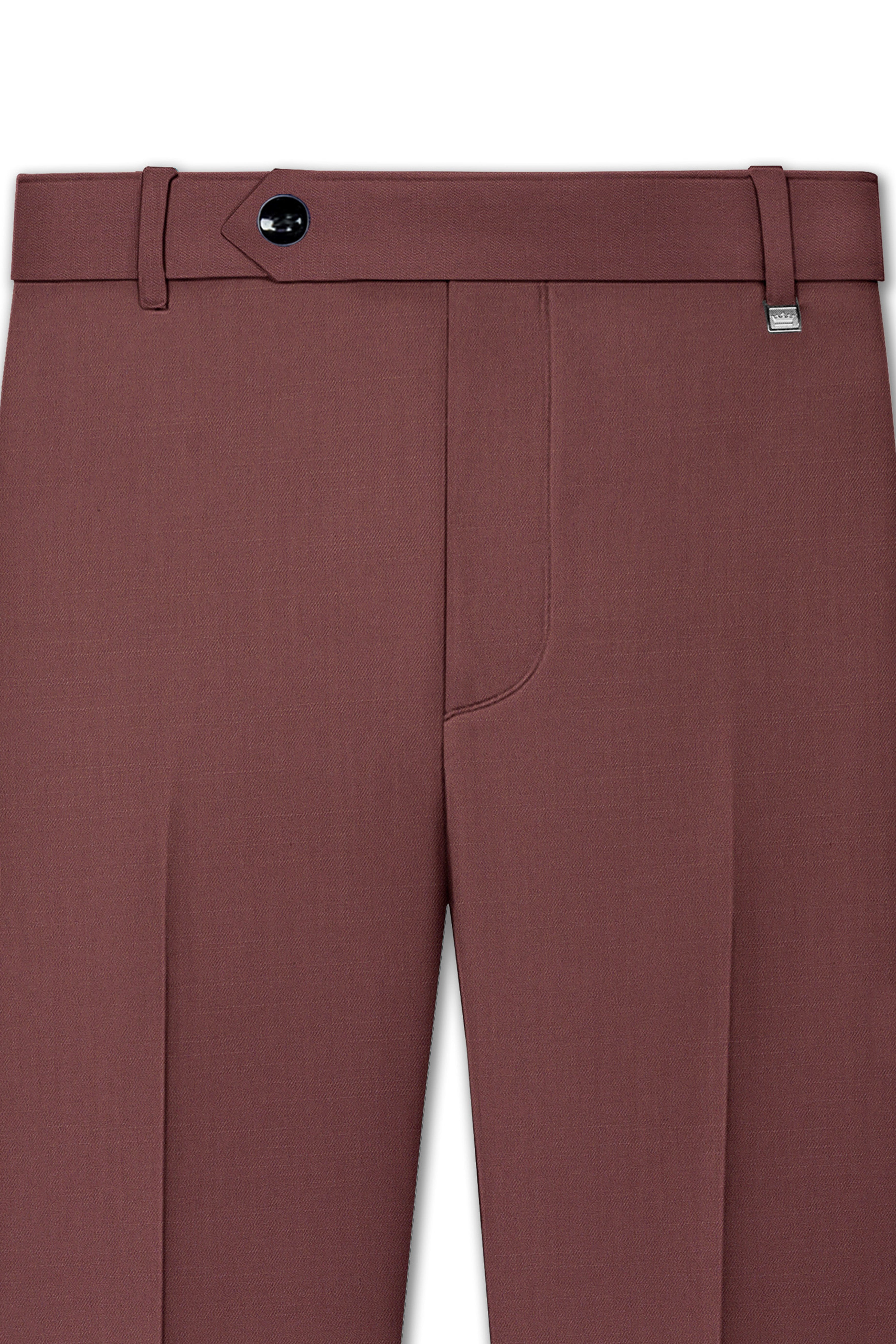 Heritage-Finch Maroon Wool Rich Tuxedo Slight Stretch Suit
