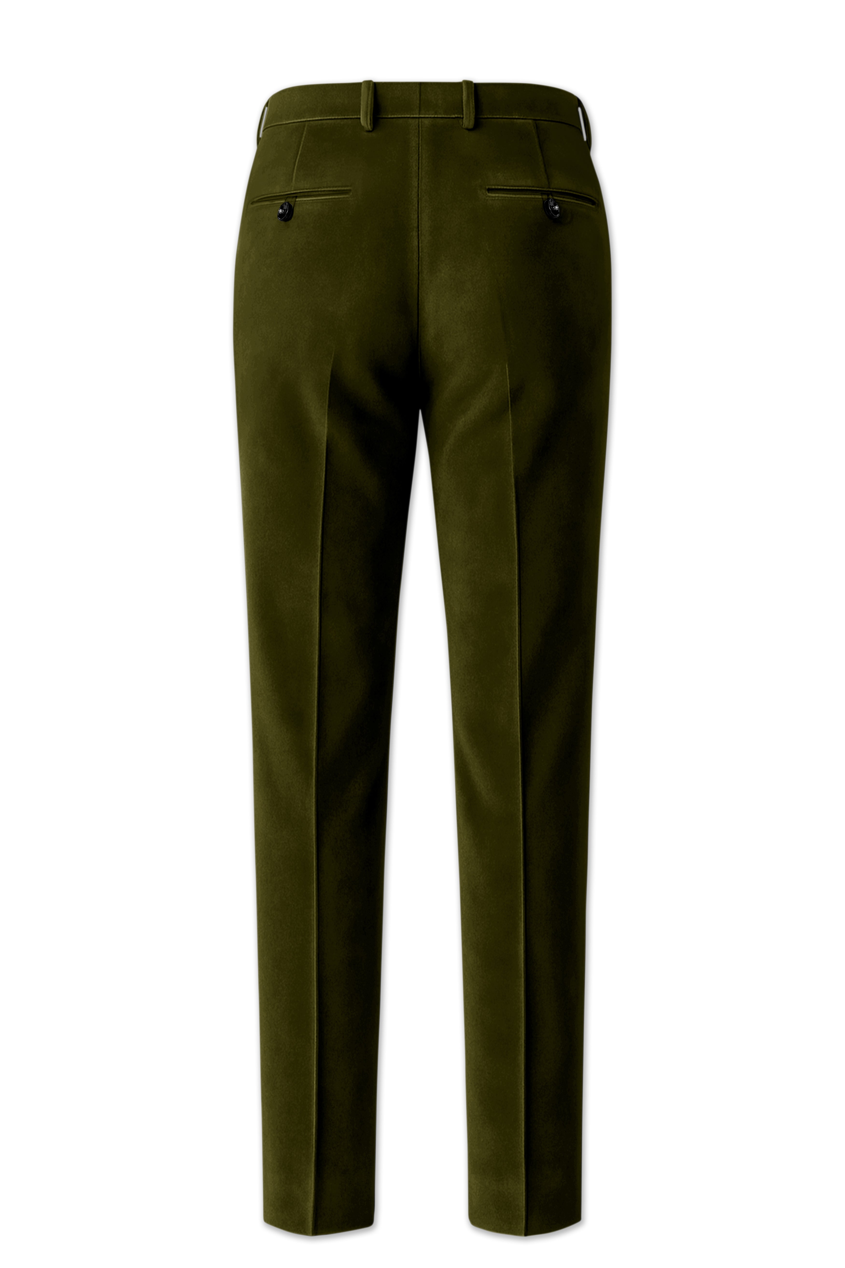 Hunter-Clinker Green Velvet Peak Lapel Tuxedo Suit